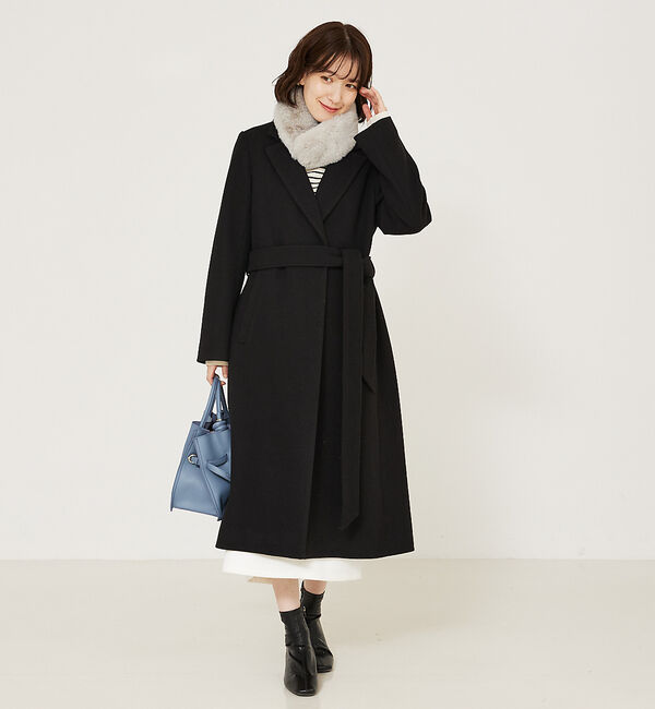 abahouse mavie「エコファーティペット」|マフラー|