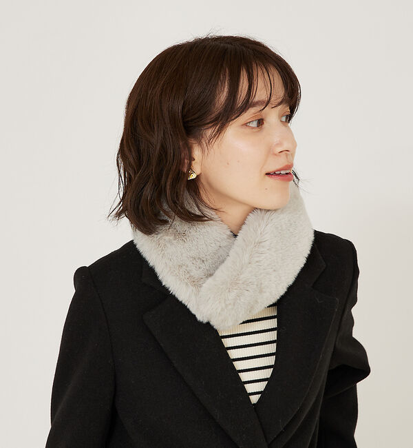 abahouse mavie「エコファーティペット」|マフラー|