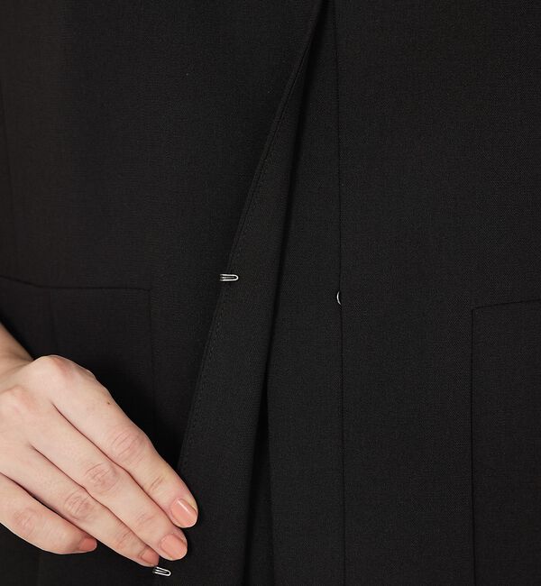 abahouse mavie「【エニデイカセット】タック切り替えジレ/セミオケ/きれいめ/レイヤード/ベスト/」|ベスト・ジレ|