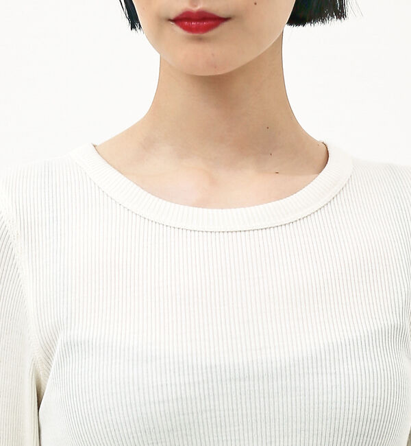 The Store by C' 「【COCUCA】ウォッシャブルシルクプルオーバー」|Tシャツ・カットソー|