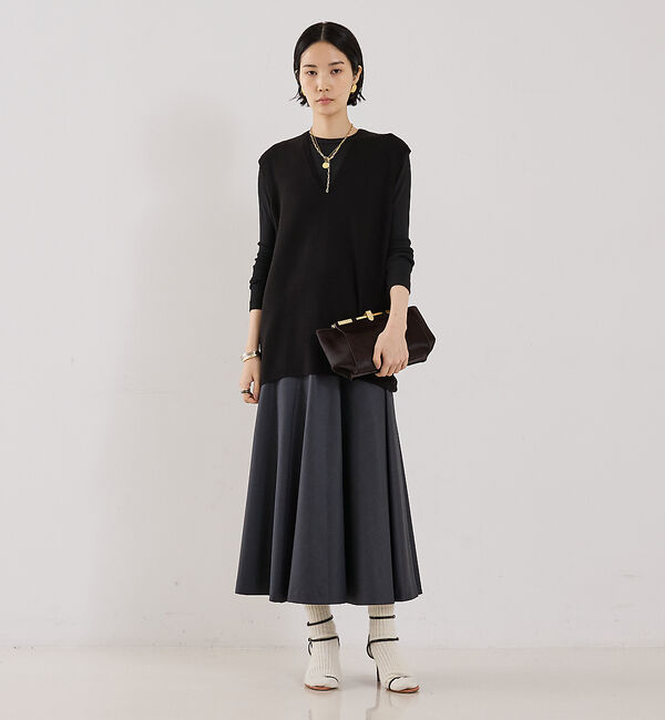 The Store by C' 「【COCUCA】ウォッシャブルシルクプルオーバー」|Tシャツ・カットソー|