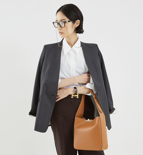 The Store by C' 「【COCUCA】ノーカラージャケット」|ノーカラージャケット|