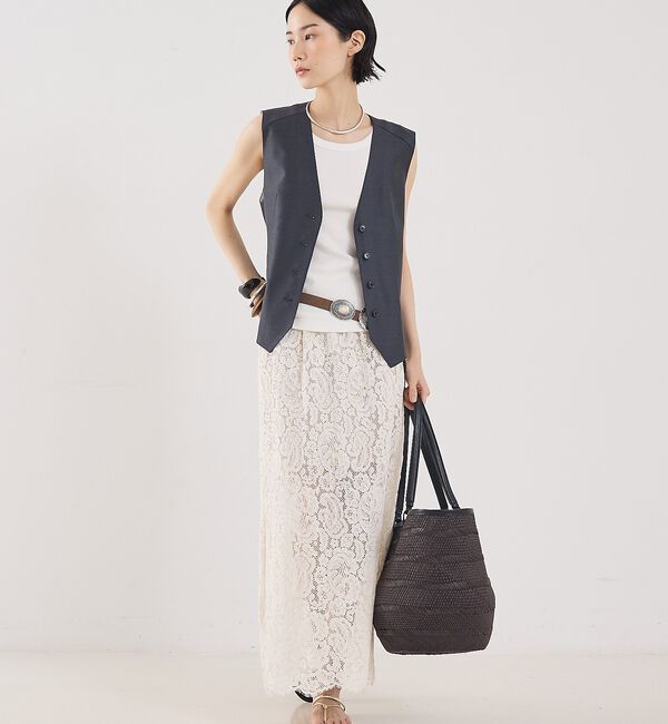 The Store by C' 「【COCUCA】ノースリーブベスト」|ダウンベスト・ベスト|