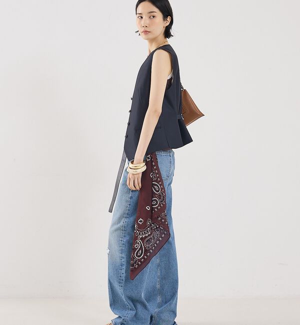 The Store by C' 「【COCUCA】ノースリーブベスト」|ダウンベスト・ベスト|