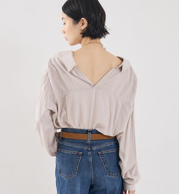 The Store by C' 「【COCUCA】ニュアンスシャツ【予約】」|シャツ・ブラウス|