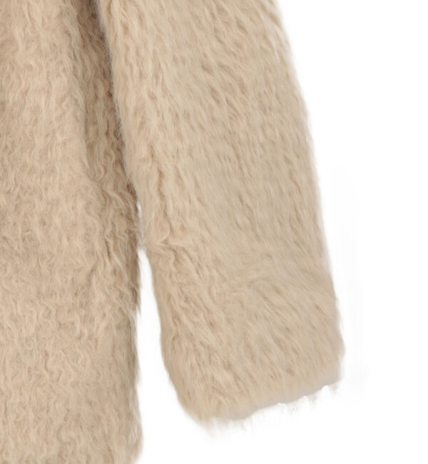 Liesse「【LEHA/レハ】BEIGE FAUX FUR HALF COAT(DR4FC001)」|その他|