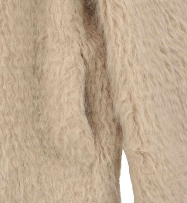 Liesse「【LEHA/レハ】BEIGE FAUX FUR HALF COAT(DR4FC001)」|その他|