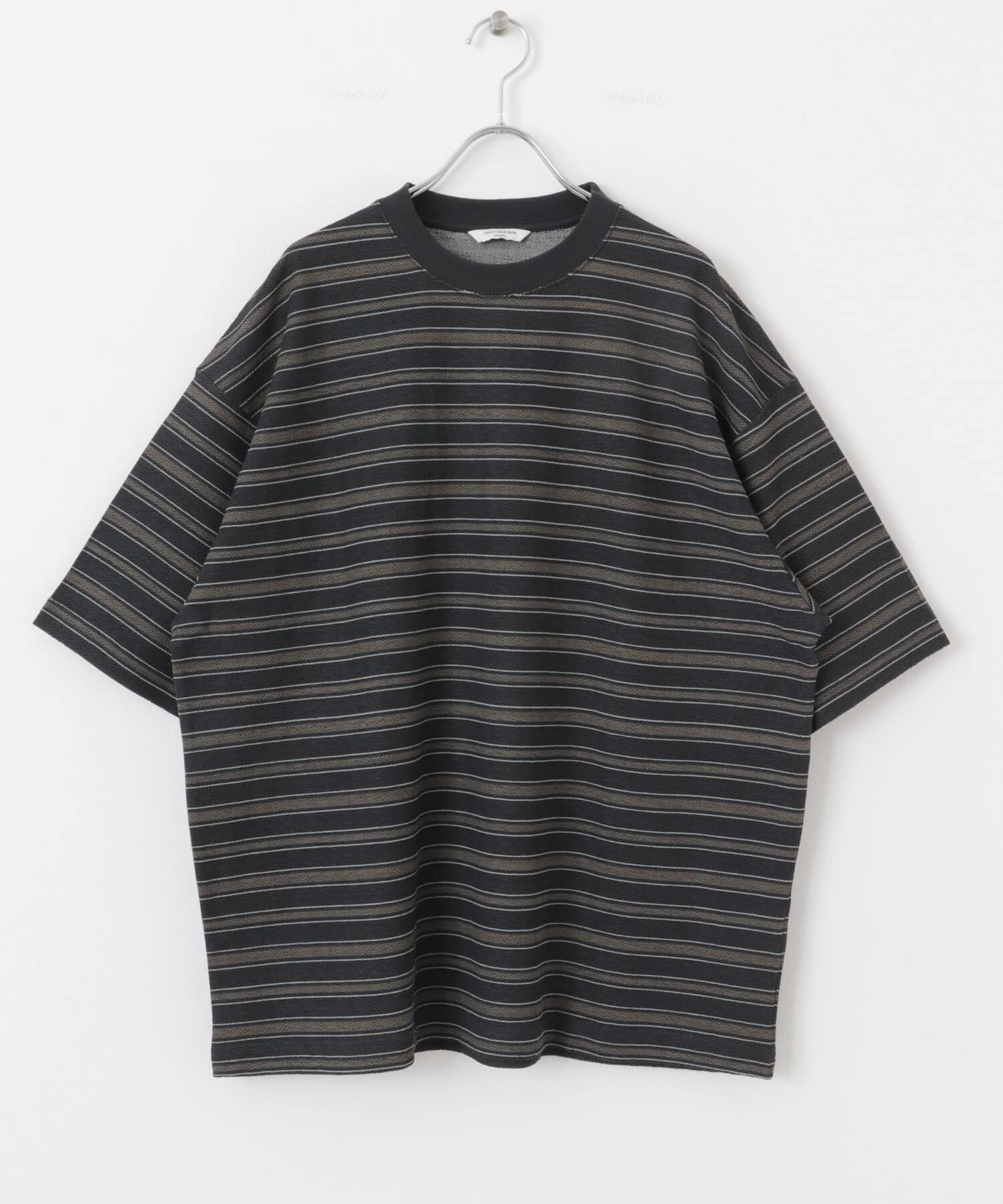 URBAN RESEARCH DOORS「プリントボーダーショートスリーブTシャツ」|Tシャツ・カットソー|