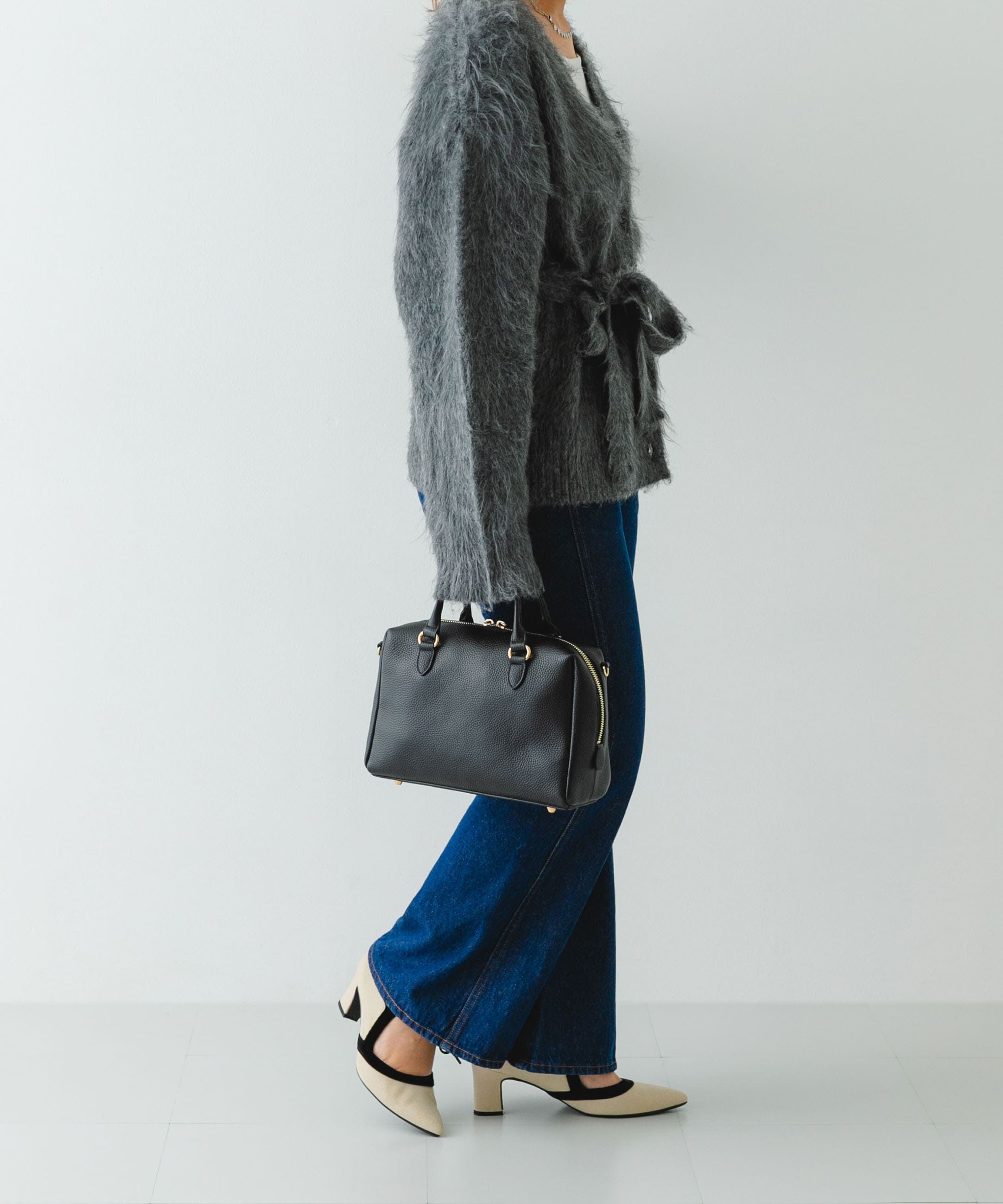 RODE SKO「『MADE IN JAPAN』チャンキーヒールリボンパンプス」|パンプス|