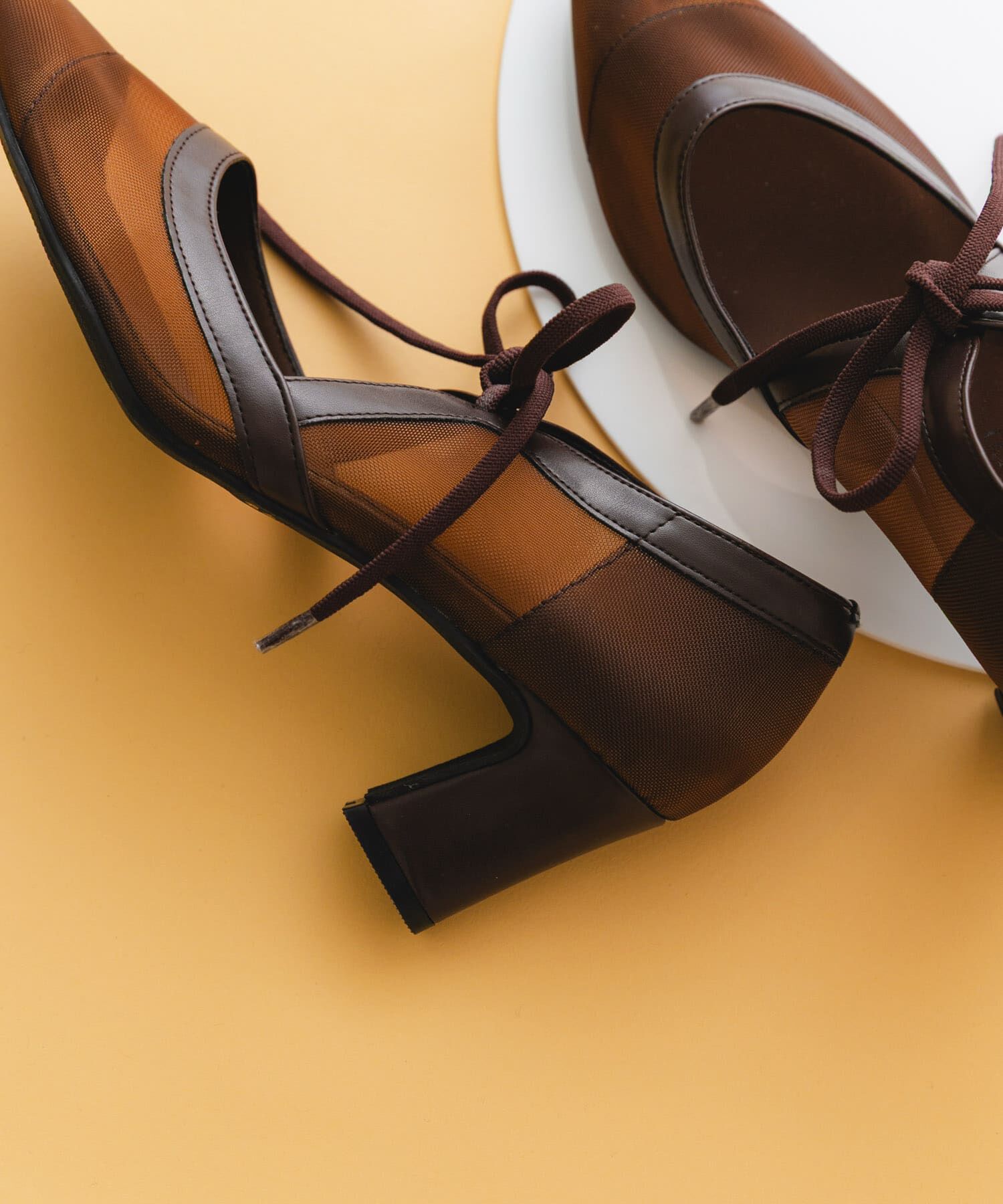 RODE SKO「『MADE IN JAPAN』チャンキーヒールリボンパンプス」|パンプス|