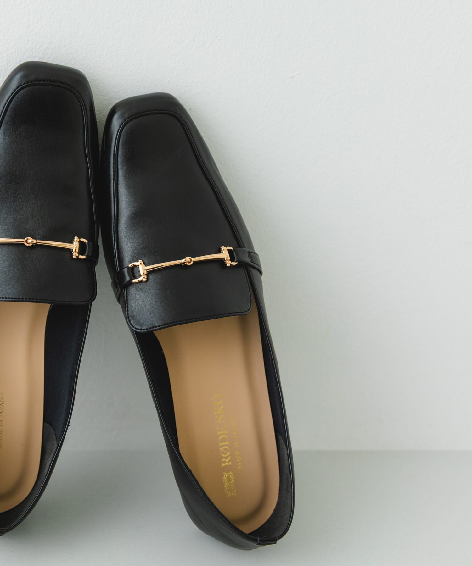 RODE SKO「『MADE IN JAPAN』 スクエアトゥ細ビットローファー」|ローファー|