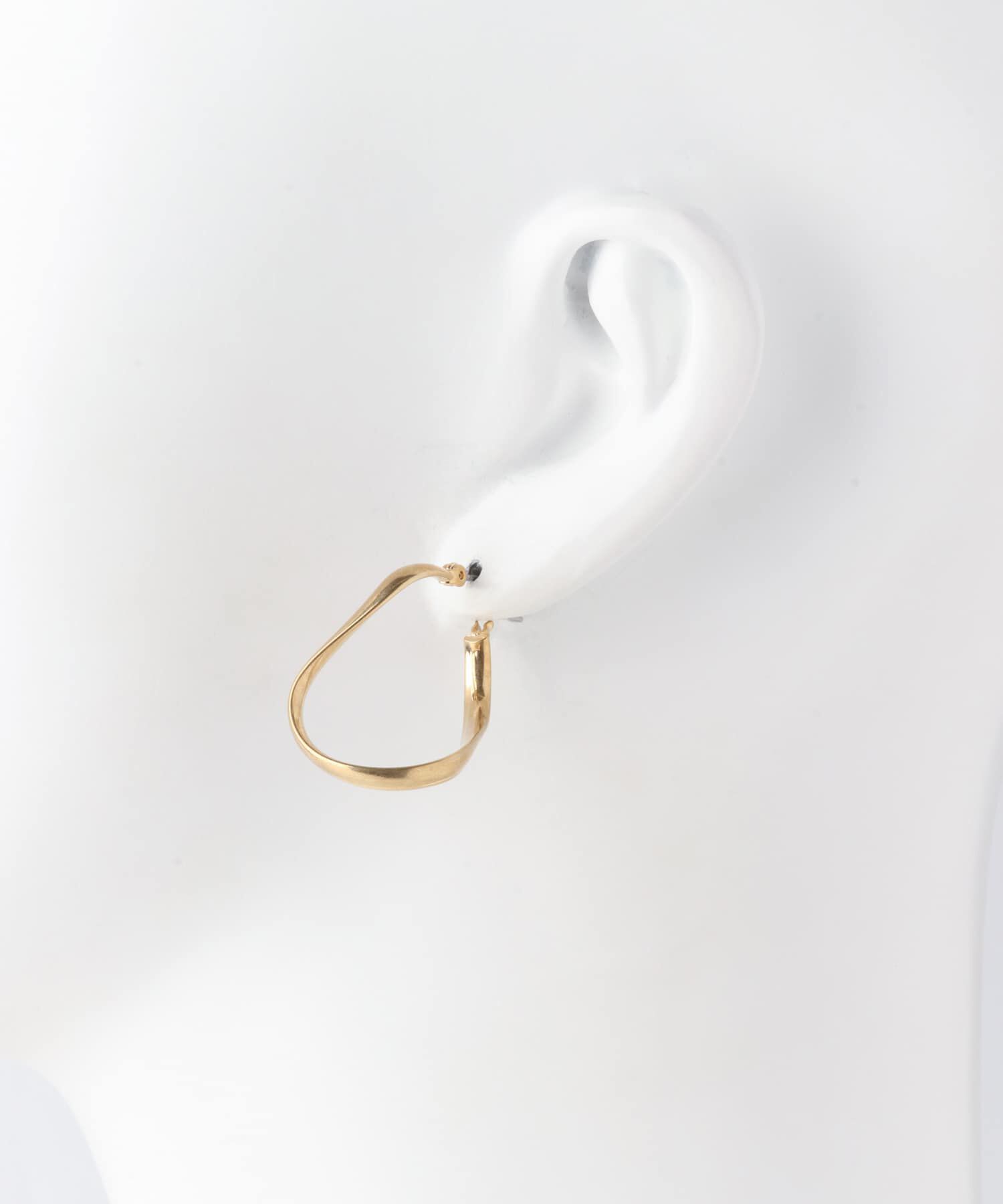 SMELLY「ネジリフープピアス」|ピアス|