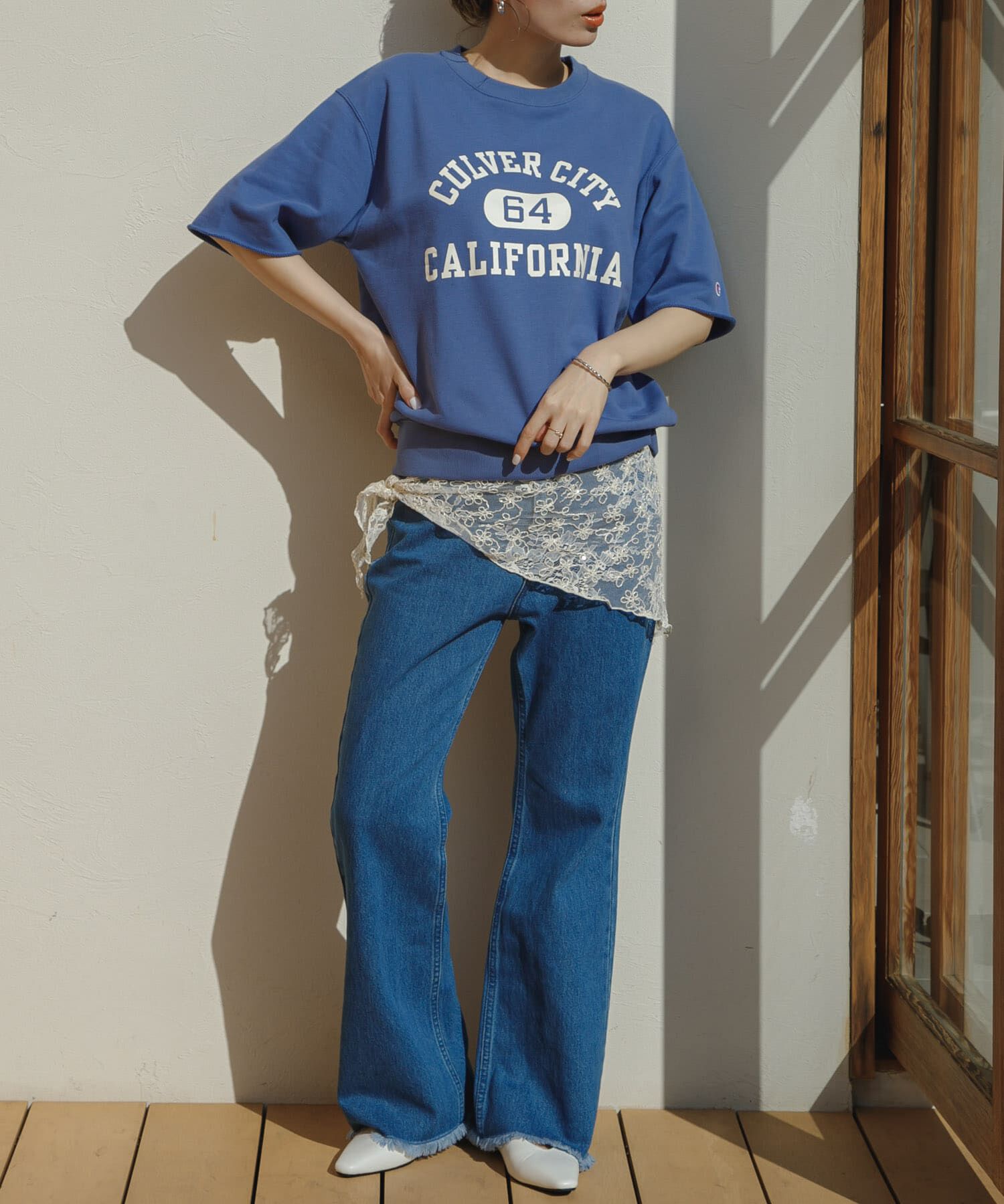 Sonny Label 「チュールエンブロイダリーストール」|ストール|