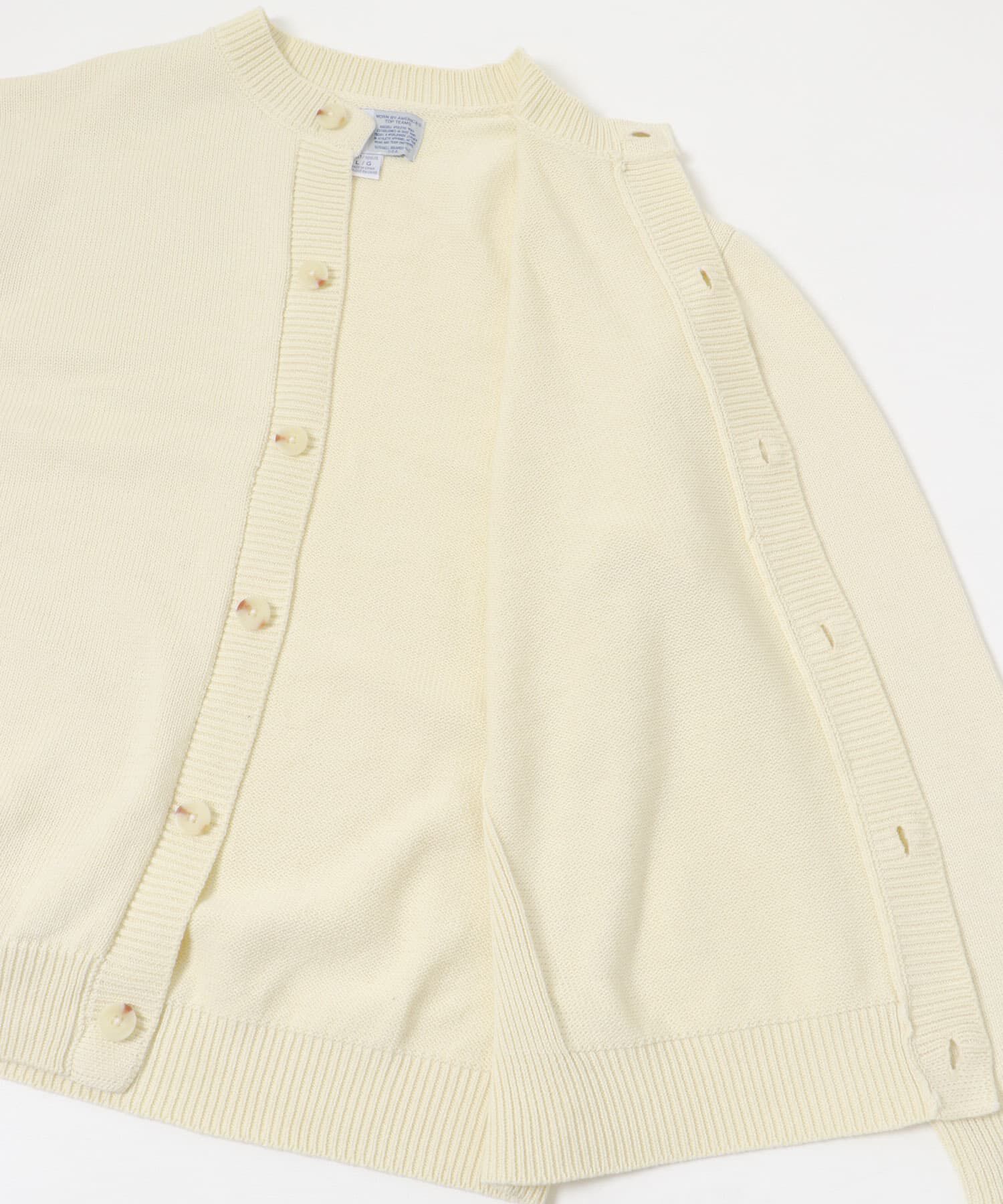 URBAN RESEARCH「『別注』RUSSELL ATHLETIC&times;UR　CREW NECK CARDIGAN」|カーディガン|