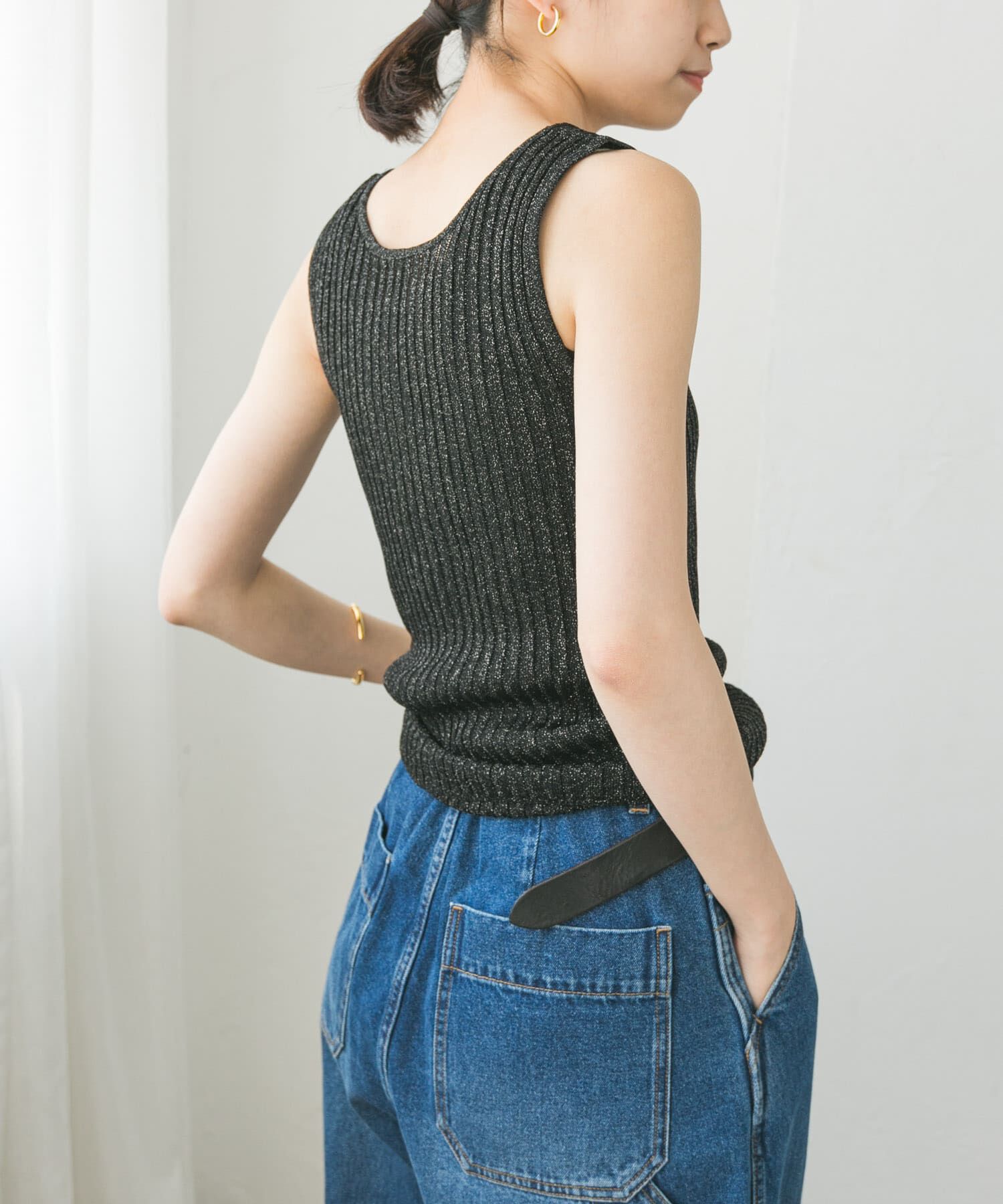 URBAN RESEARCH「ハイゲージラメタンクトップ」|タンクトップ|