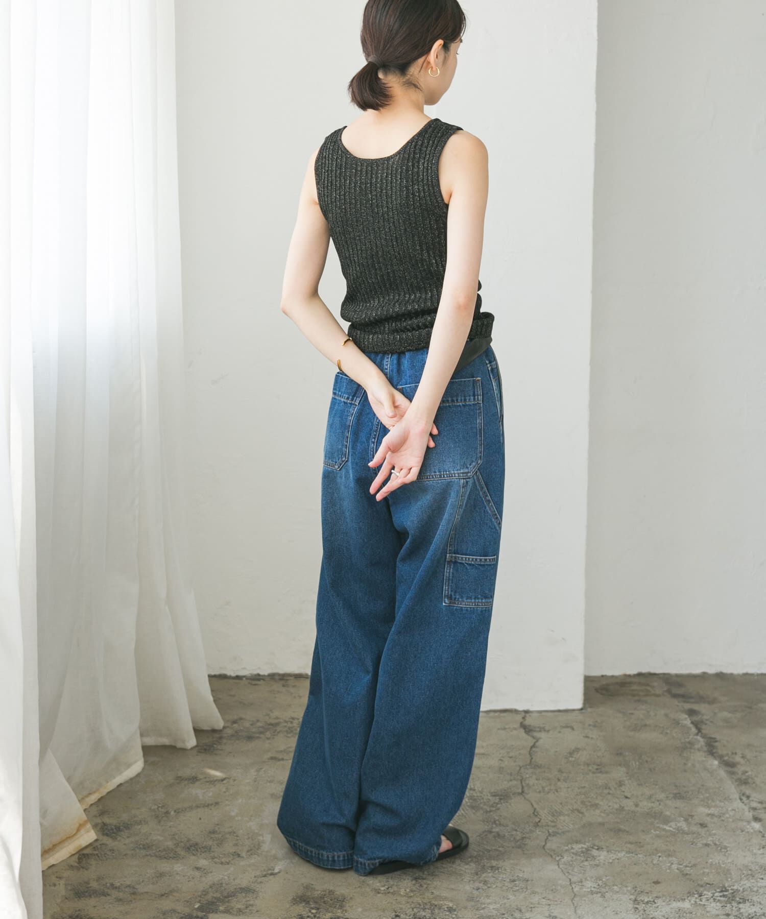 URBAN RESEARCH「ハイゲージラメタンクトップ」|タンクトップ|