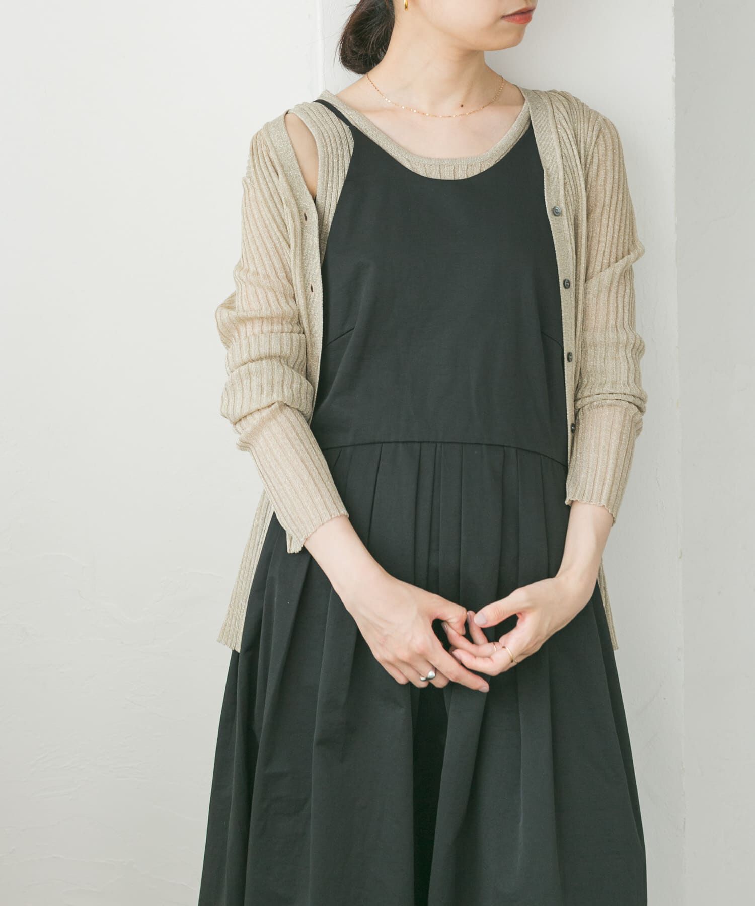 URBAN RESEARCH「ハイゲージラメタンクトップ」|タンクトップ|