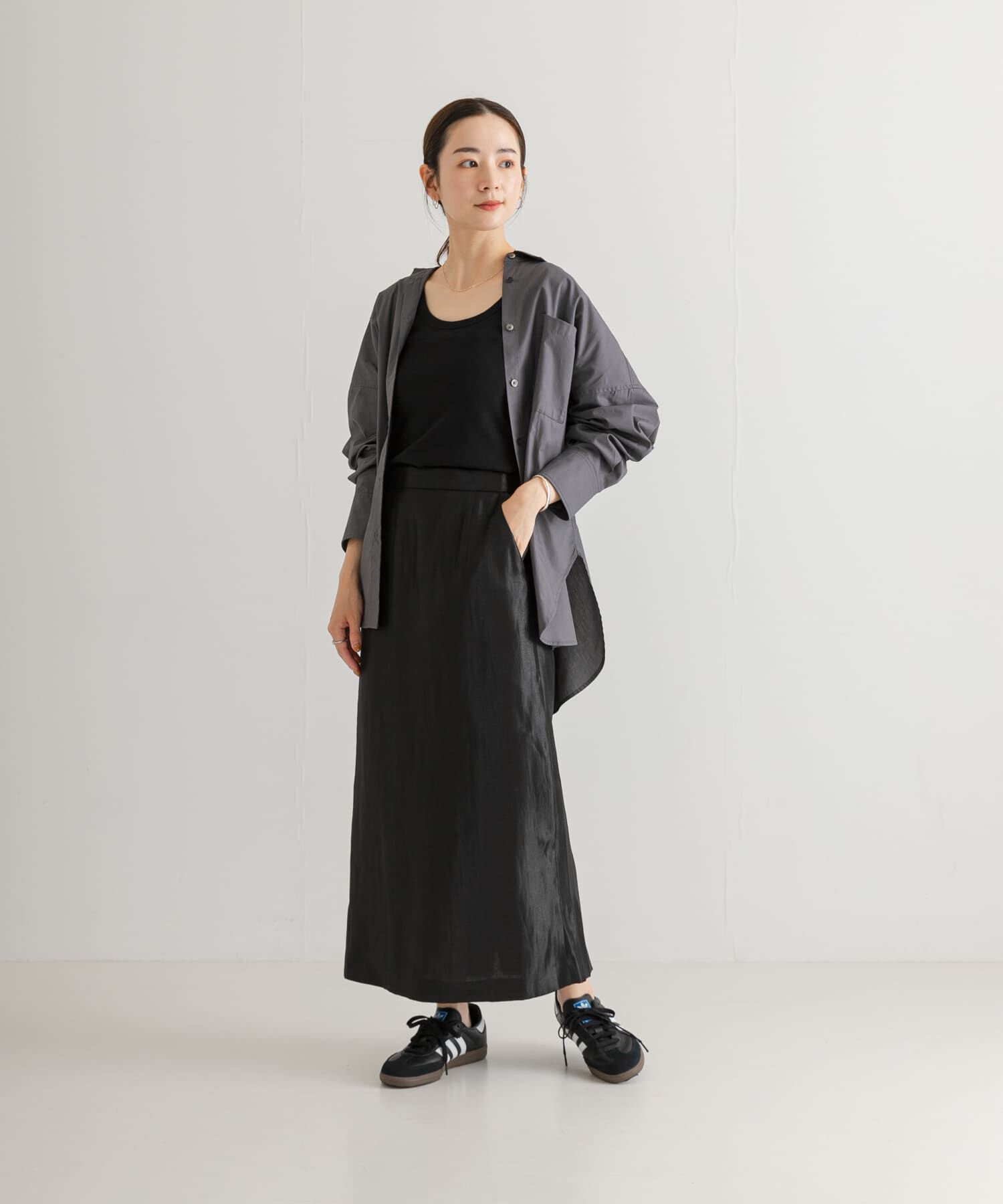 URBAN RESEARCH「シャイニースカート」|スカート|