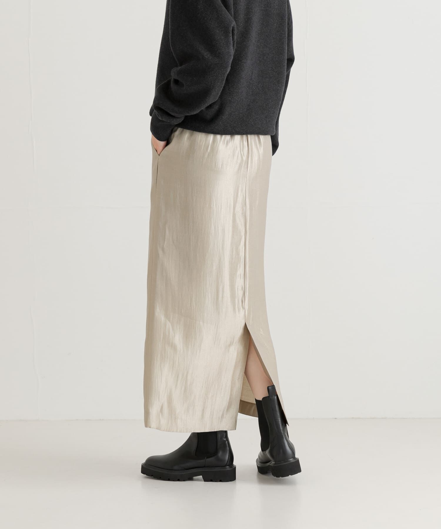 URBAN RESEARCH「シャイニースカート」|スカート|