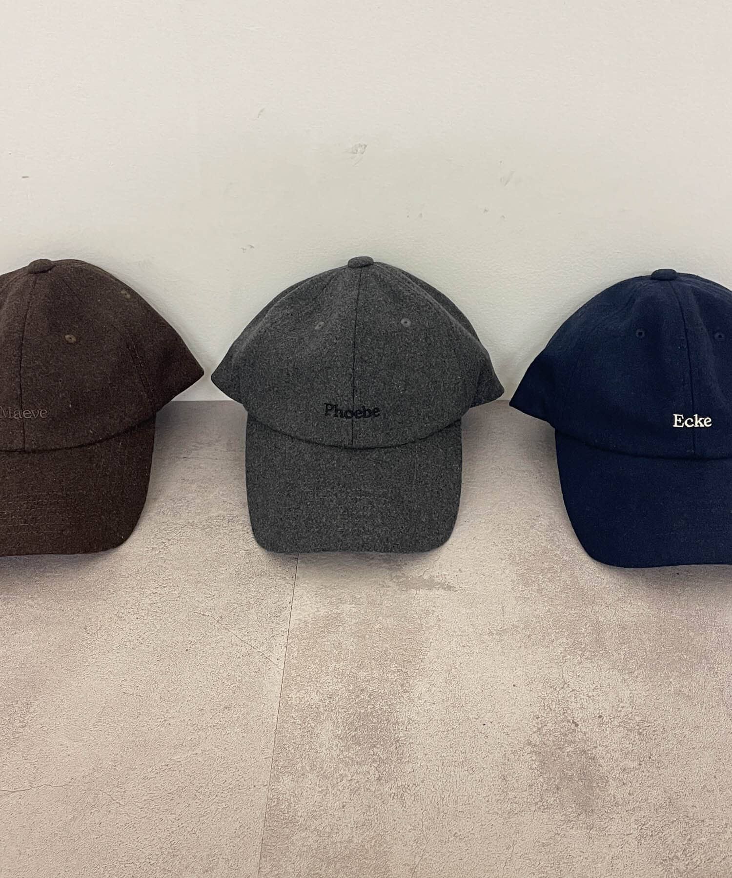 URBAN RESEARCH「メルトンロゴキャップ」|キャップ・キャスケット|