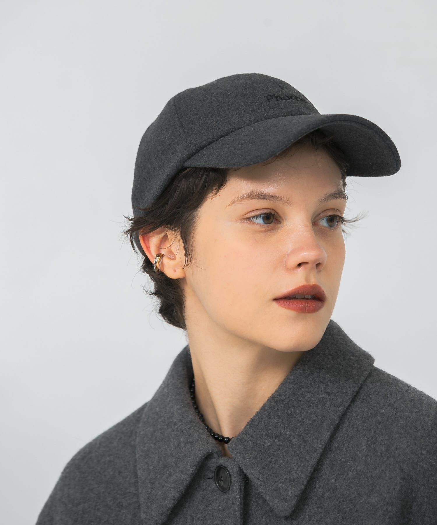 URBAN RESEARCH「メルトンロゴキャップ」|キャップ・キャスケット|