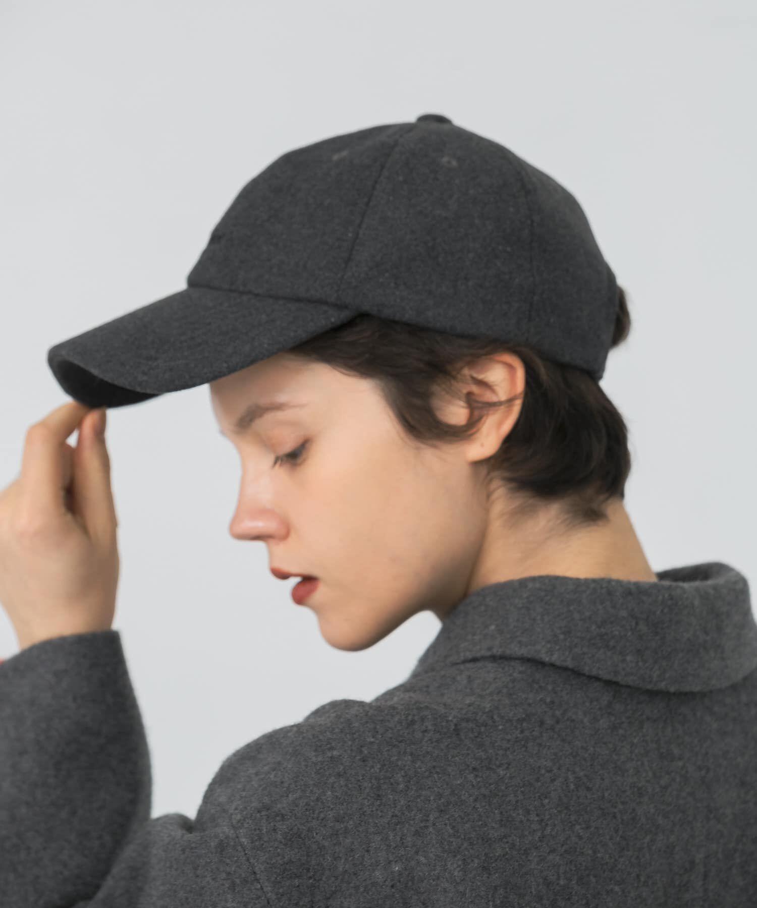 URBAN RESEARCH「メルトンロゴキャップ」|キャップ・キャスケット|
