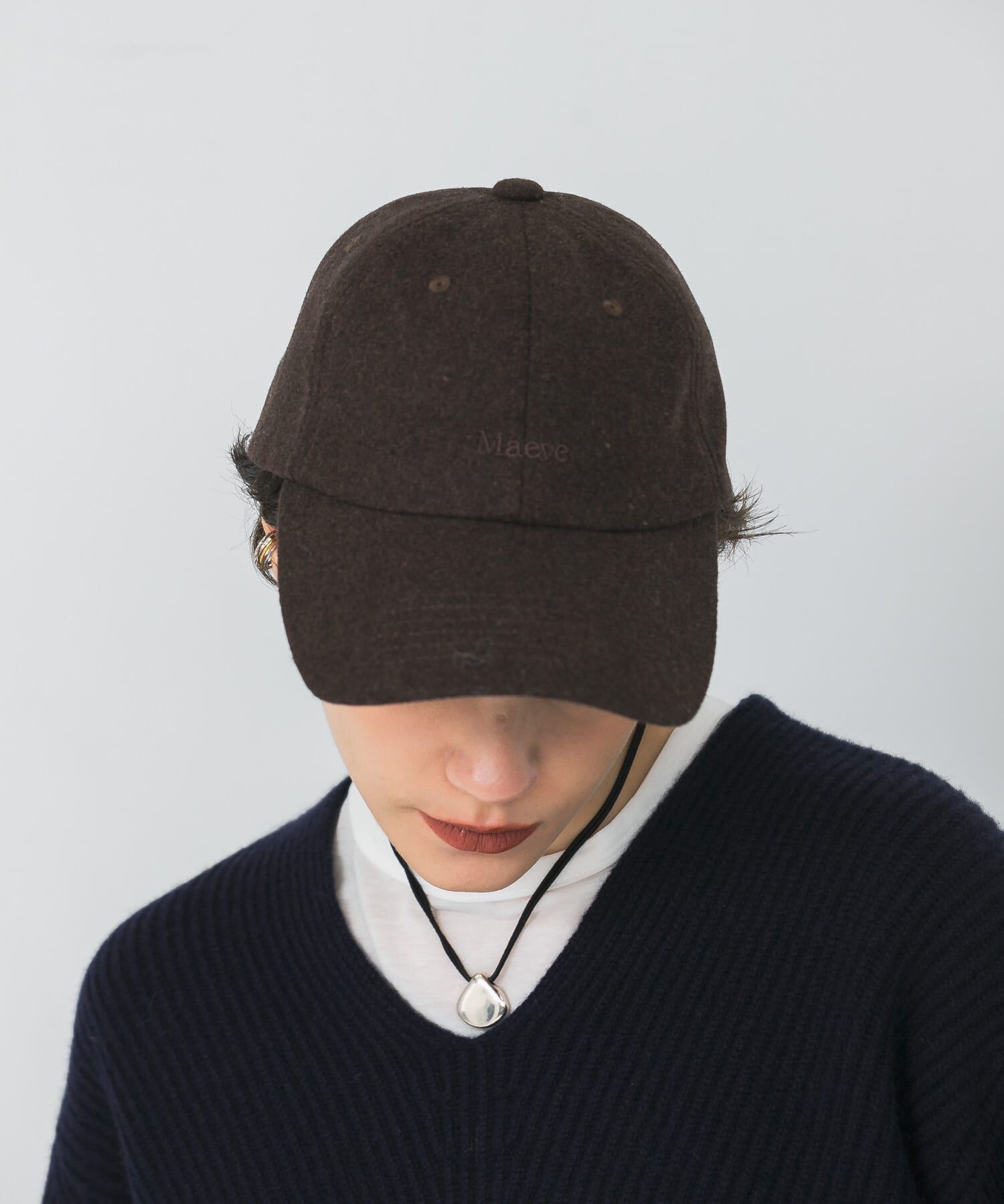 URBAN RESEARCH「メルトンロゴキャップ」|キャップ・キャスケット|