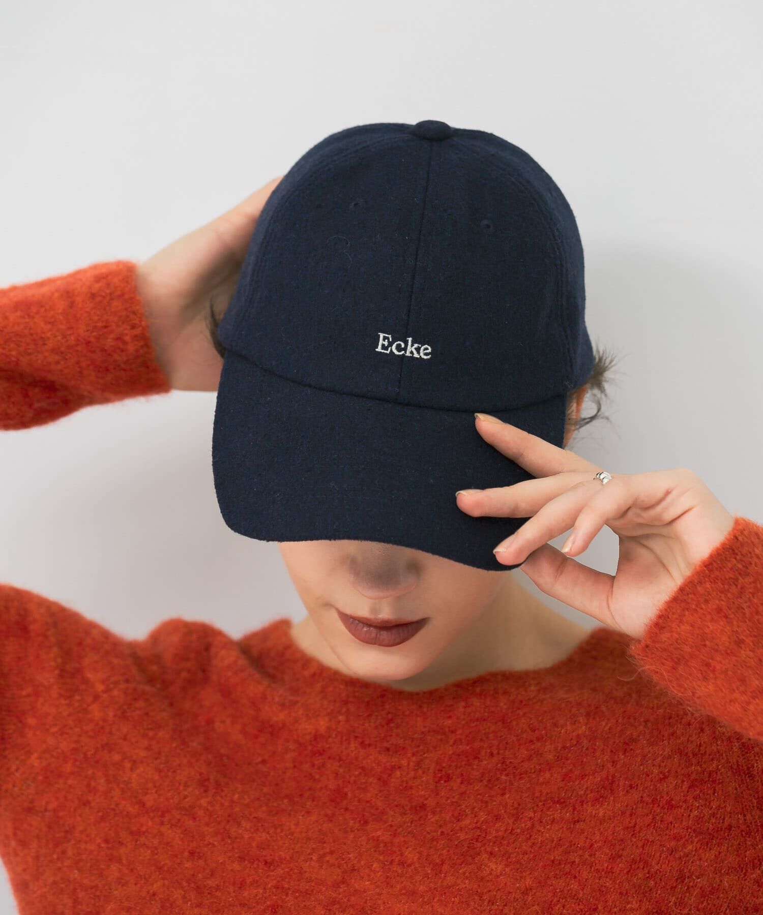 URBAN RESEARCH「メルトンロゴキャップ」|キャップ・キャスケット|