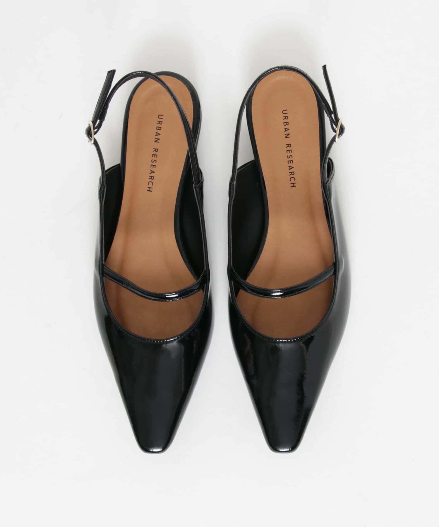 URBAN RESEARCH「ポインテッドバックストラップシューズ」|パンプス|