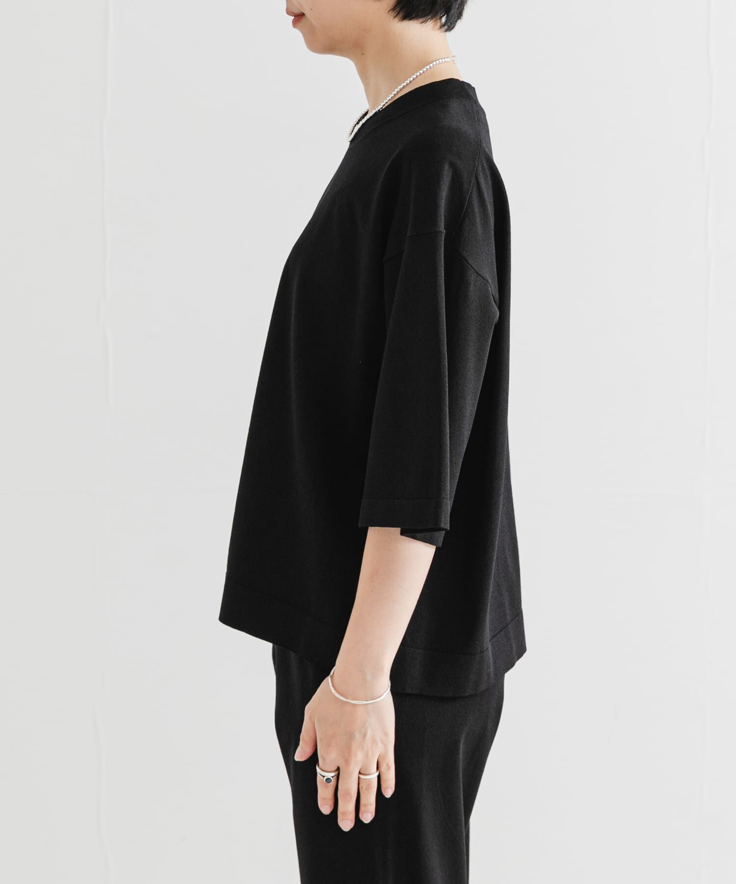 URBAN RESEARCH「ドライタッチハイゲージニットTシャツ」|Tシャツ・カットソー|