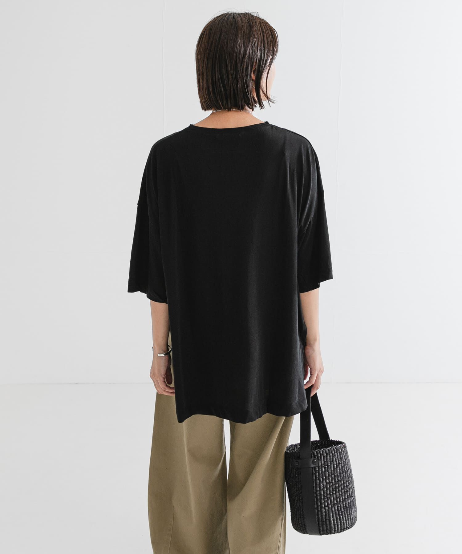 URBAN RESEARCH「強撚天竺LOOSE Tシャツ」|Tシャツ・カットソー|