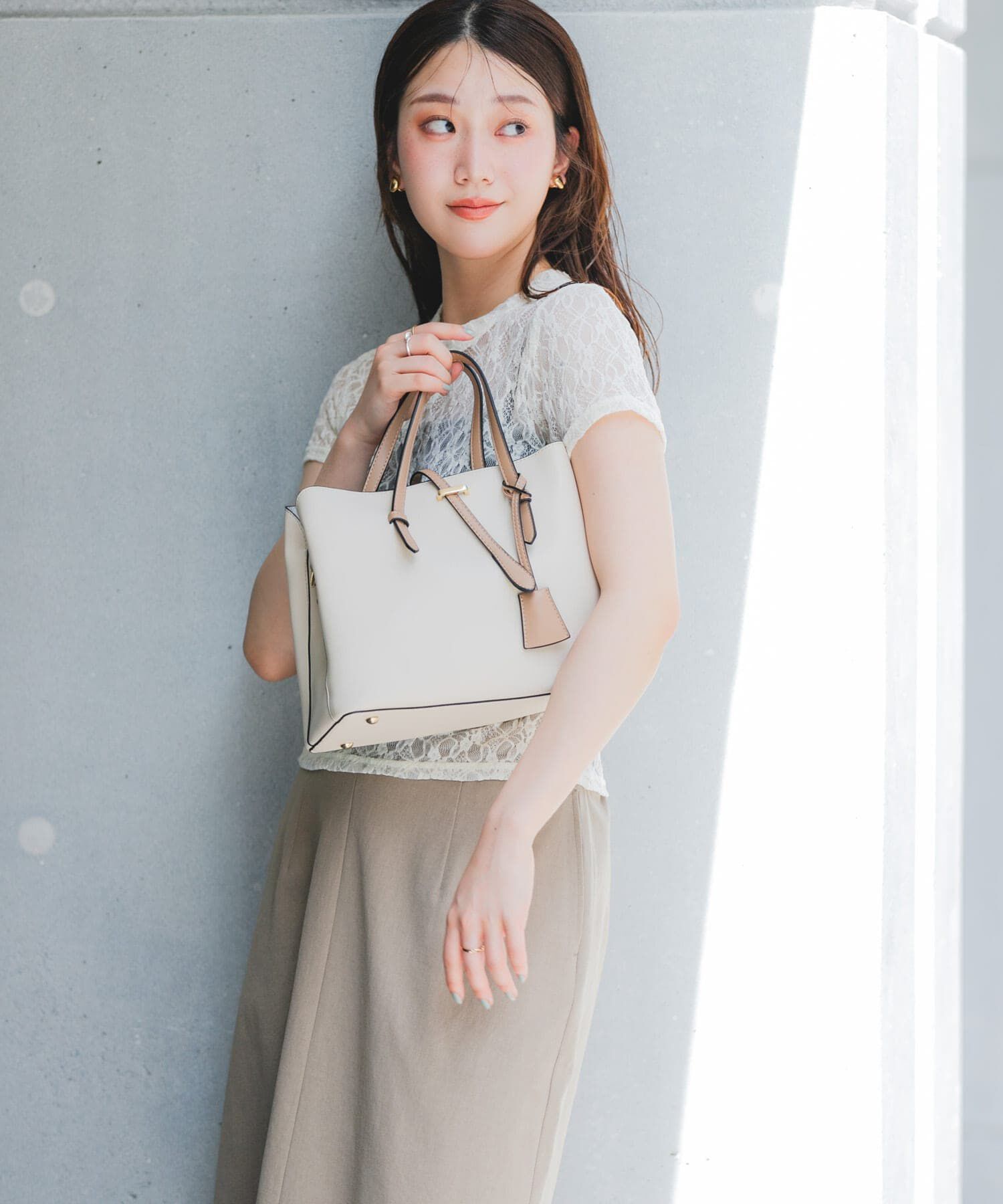 RODE SKO「チャーム付ミドルバッグ『Msize』」|トートバッグ|