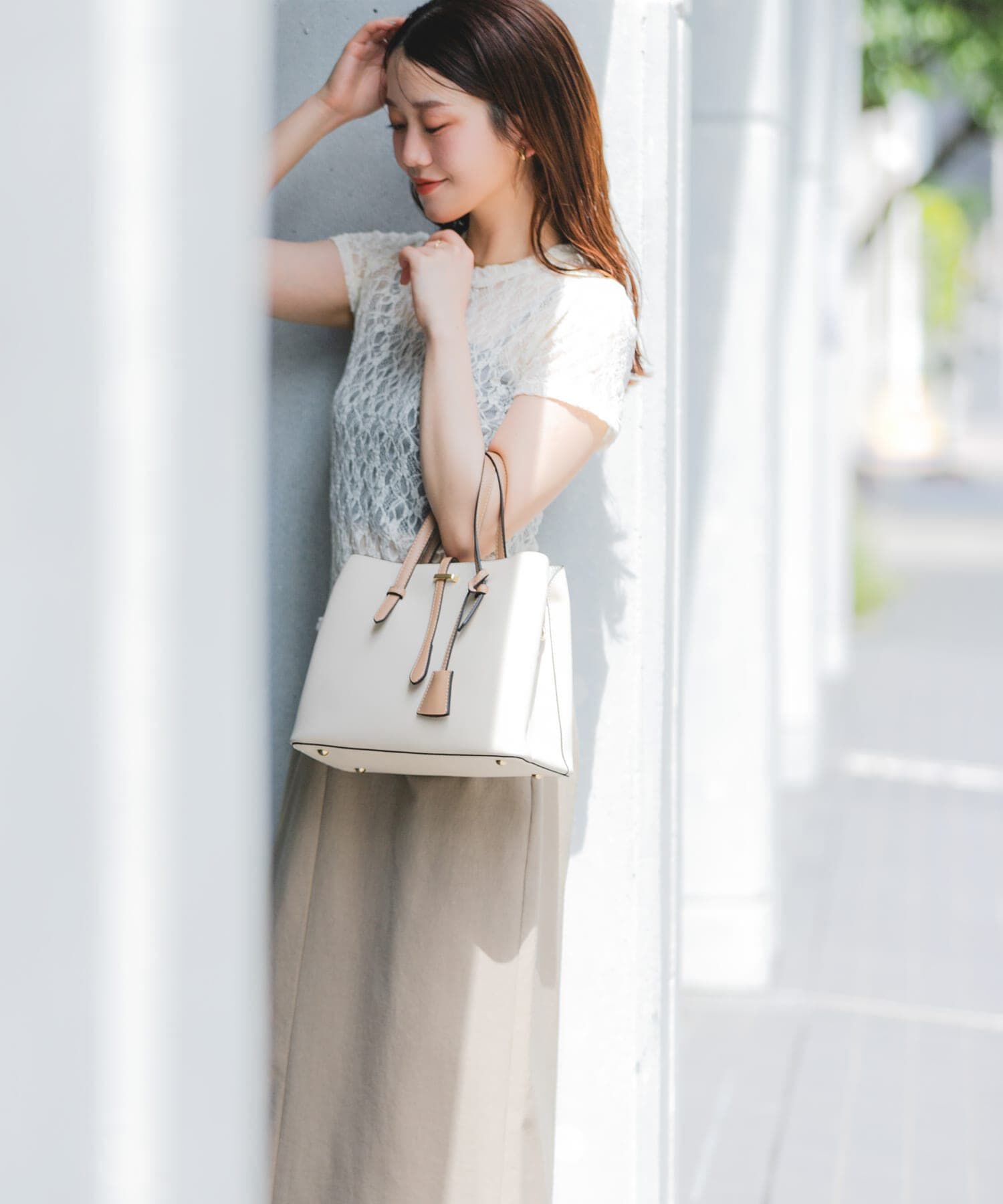 RODE SKO「チャーム付ミドルバッグ『Msize』」|トートバッグ|