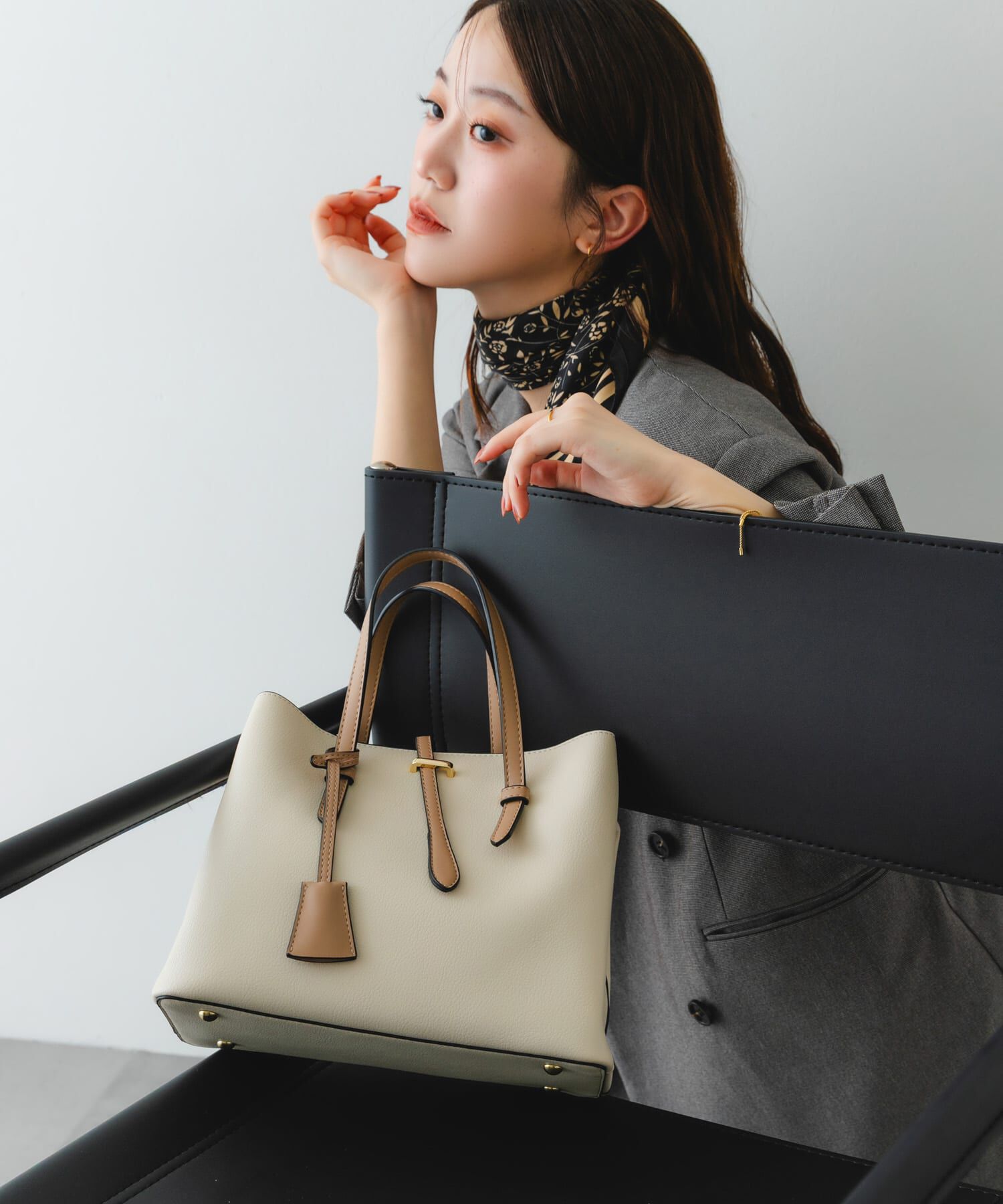 RODE SKO「チャーム付ミドルバッグ『Msize』」|トートバッグ|