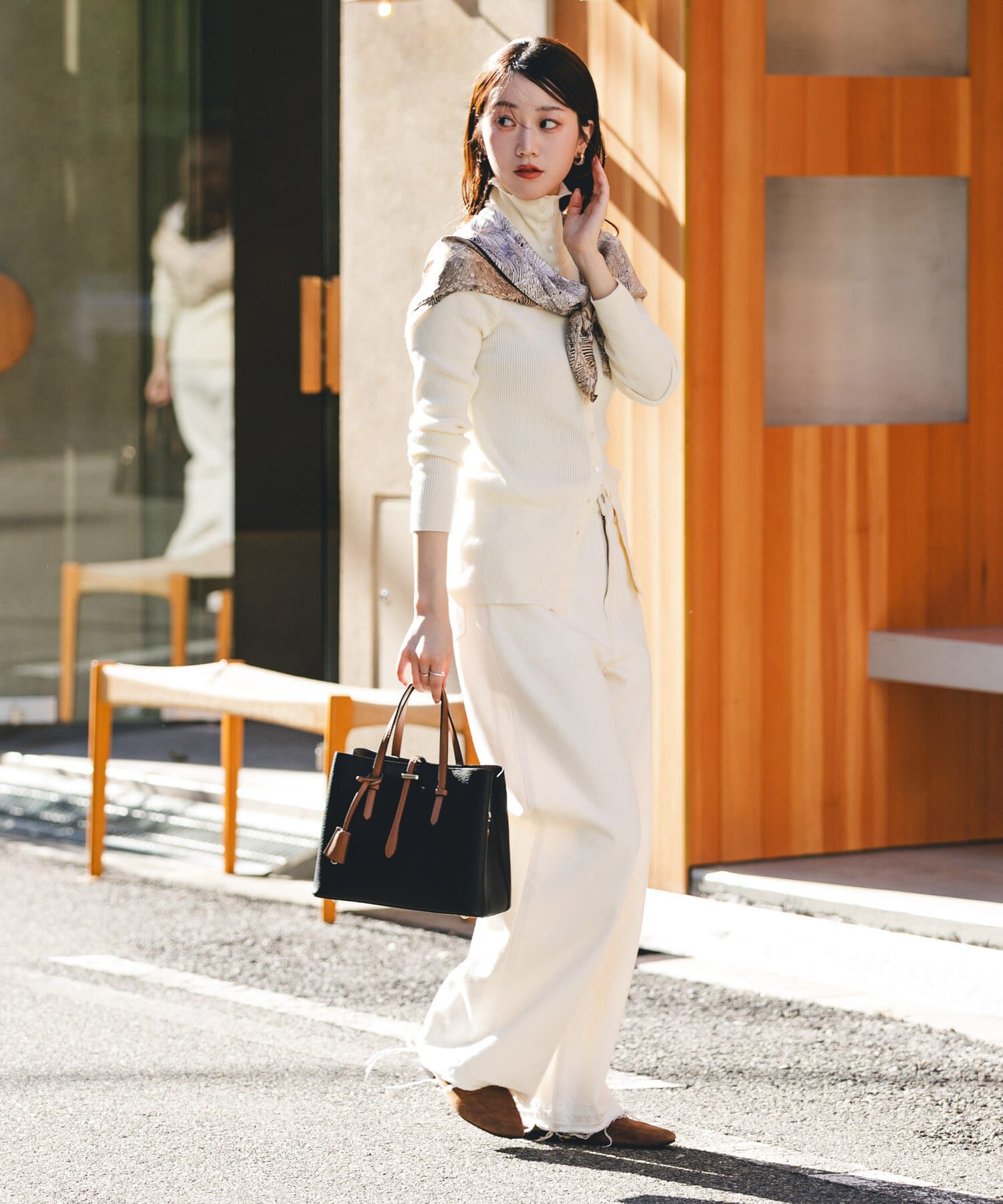 RODE SKO「チャーム付ミドルバッグ『Msize』」|トートバッグ|