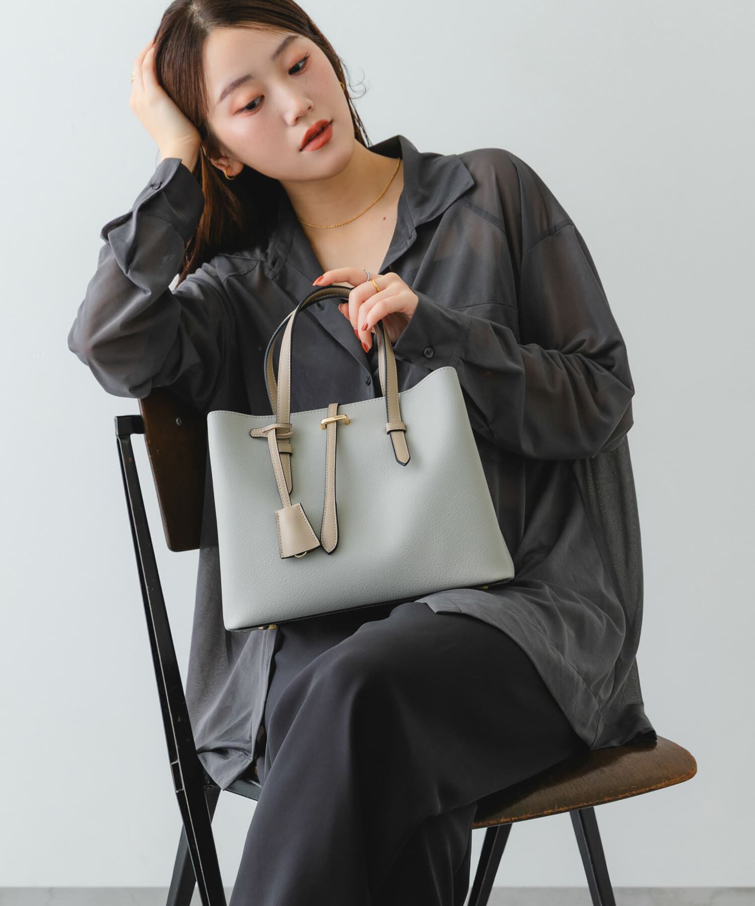 RODE SKO「チャーム付ミドルバッグ『Msize』」|トートバッグ|