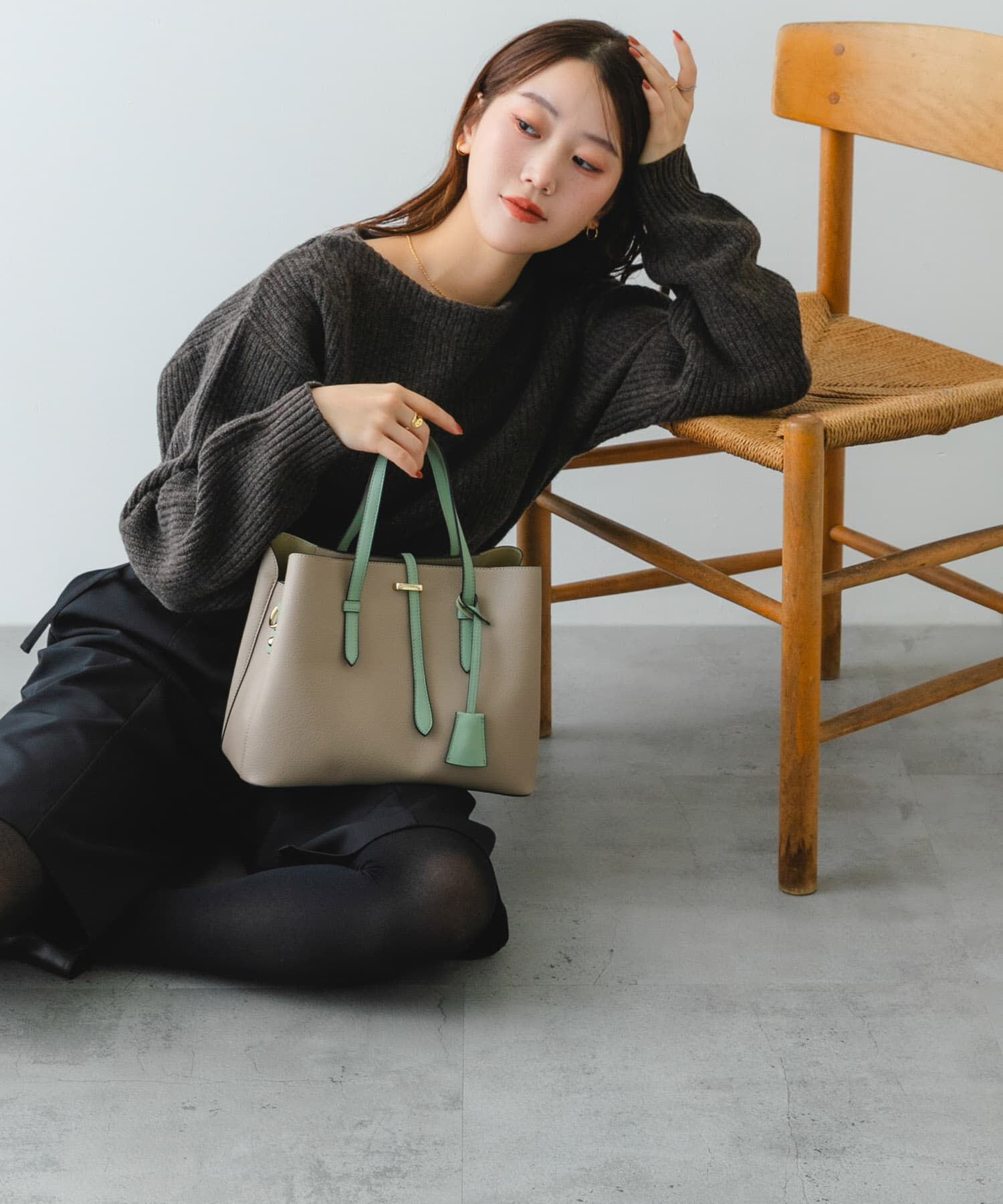 RODE SKO「チャーム付ミドルバッグ『Msize』」|トートバッグ|