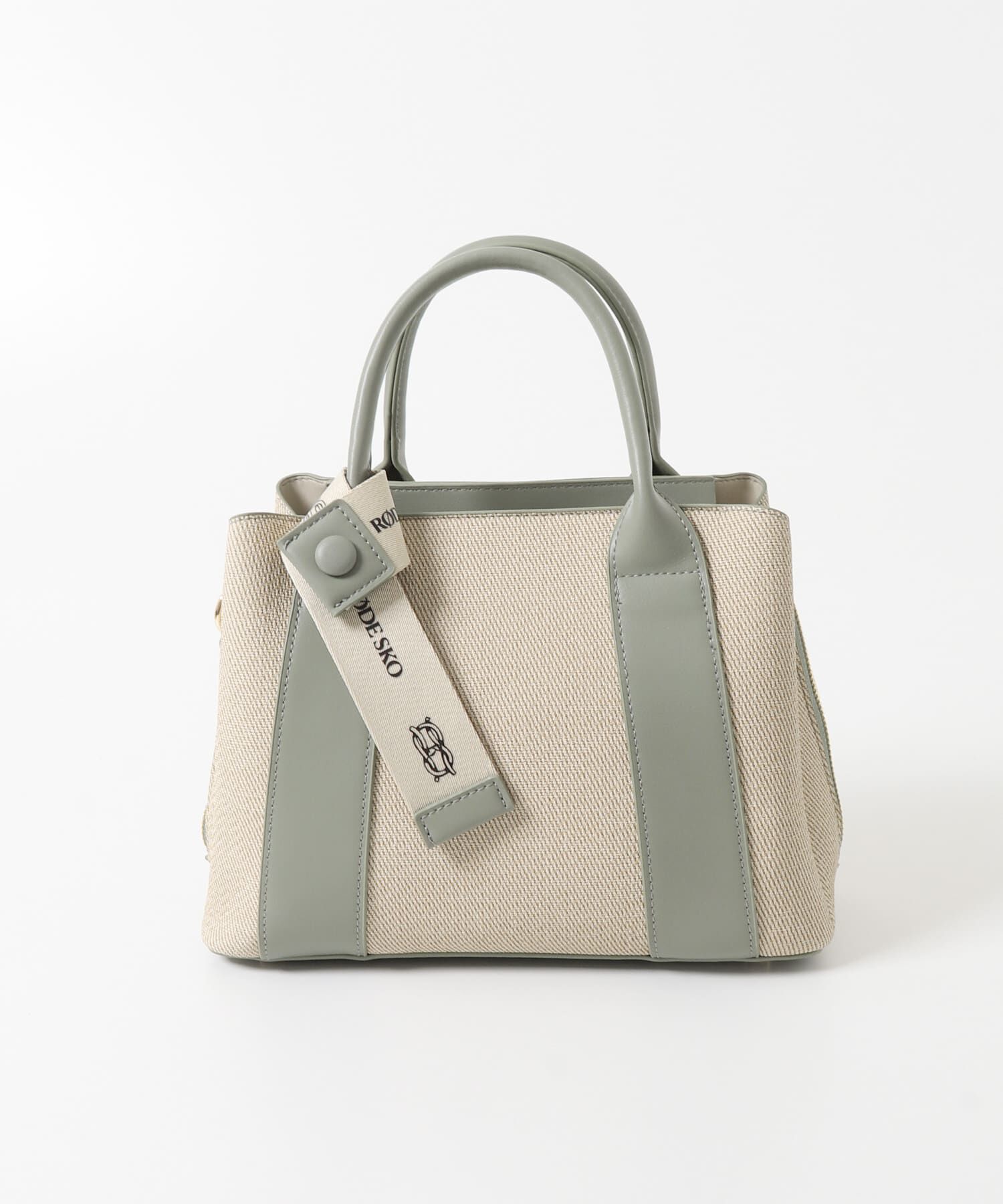 RODE SKO「ロゴリボン付2WAYハンドバッグ」|ハンドバッグ|