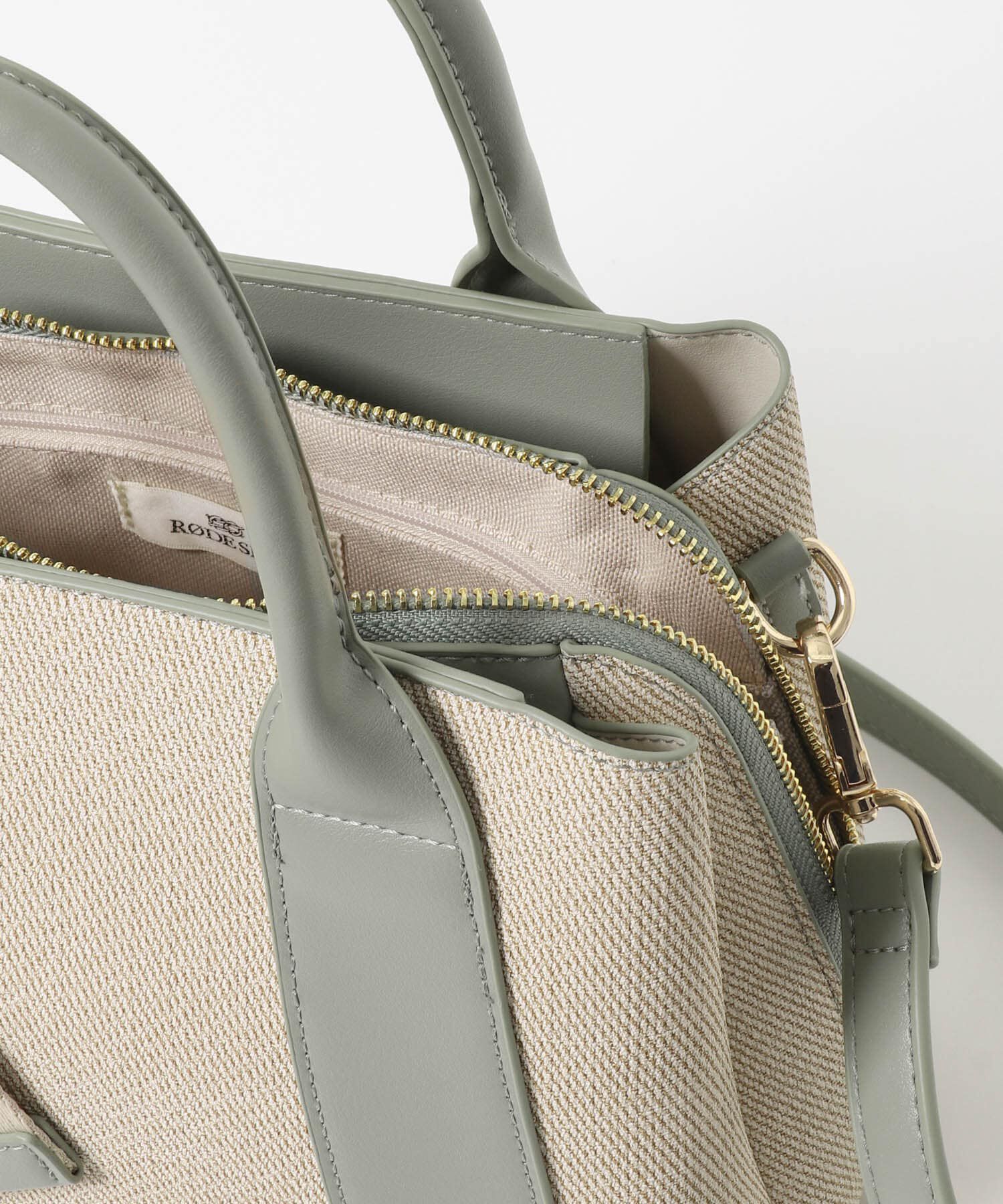 RODE SKO「ロゴリボン付2WAYハンドバッグ」|ハンドバッグ|