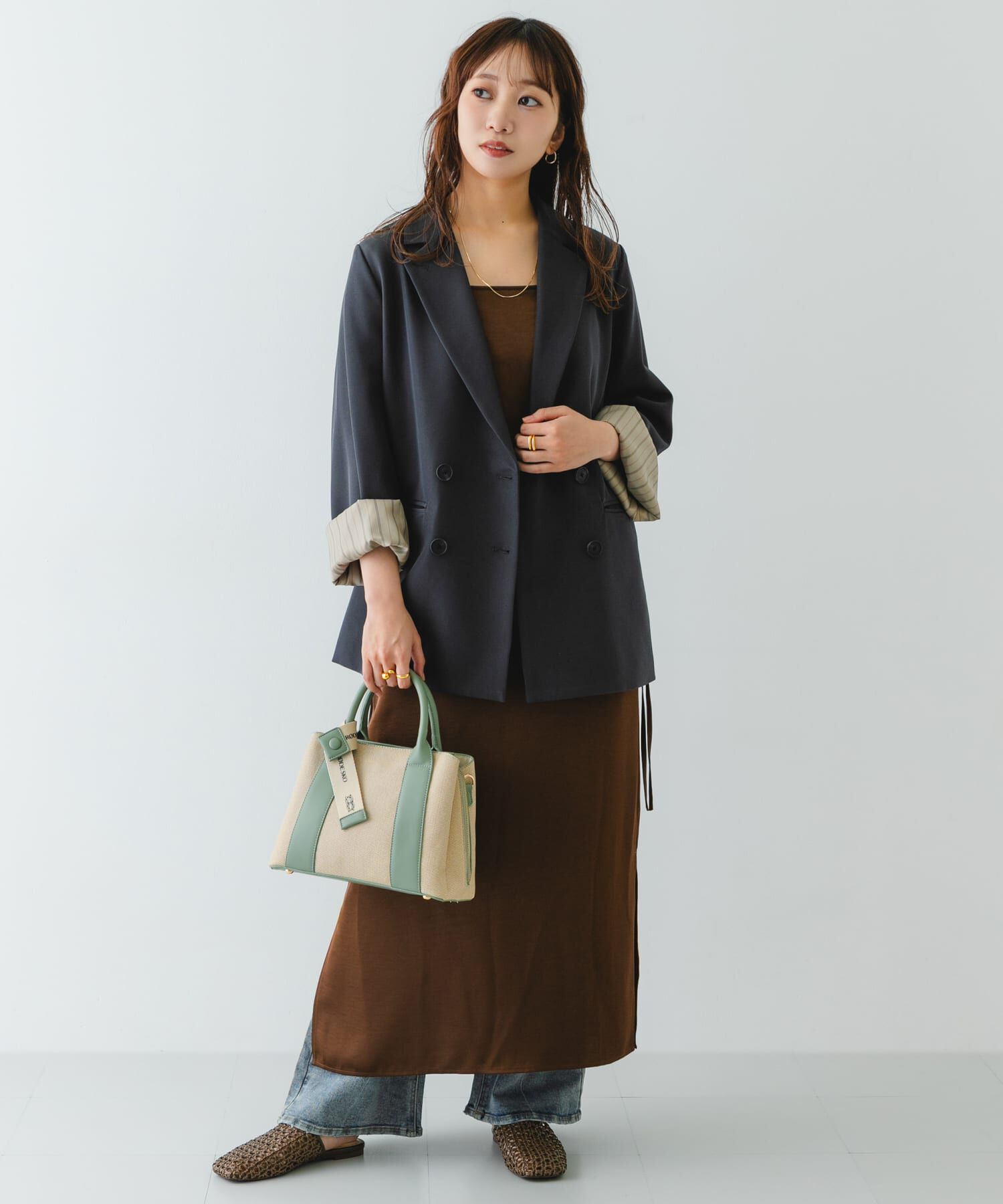 RODE SKO「ロゴリボン付2WAYハンドバッグ」|ハンドバッグ|