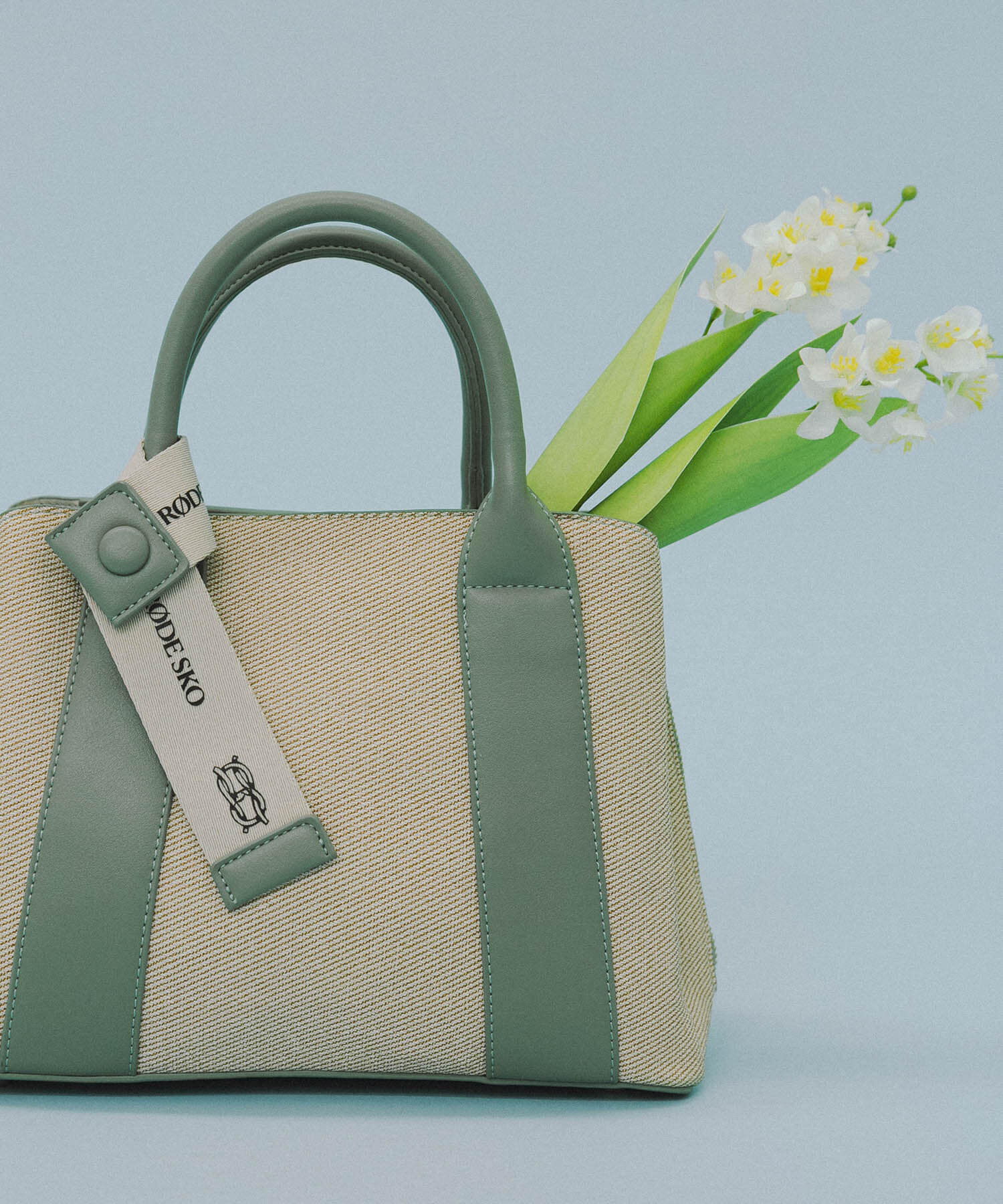 RODE SKO「ロゴリボン付2WAYハンドバッグ」|ハンドバッグ|