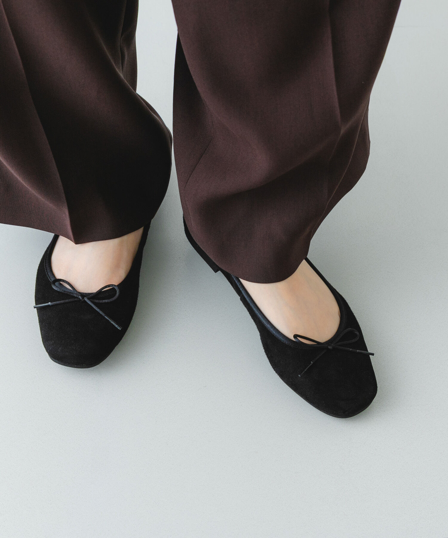 RODE SKO「『リアルレザー』シープスキンバレエシューズ」|バレエシューズ|