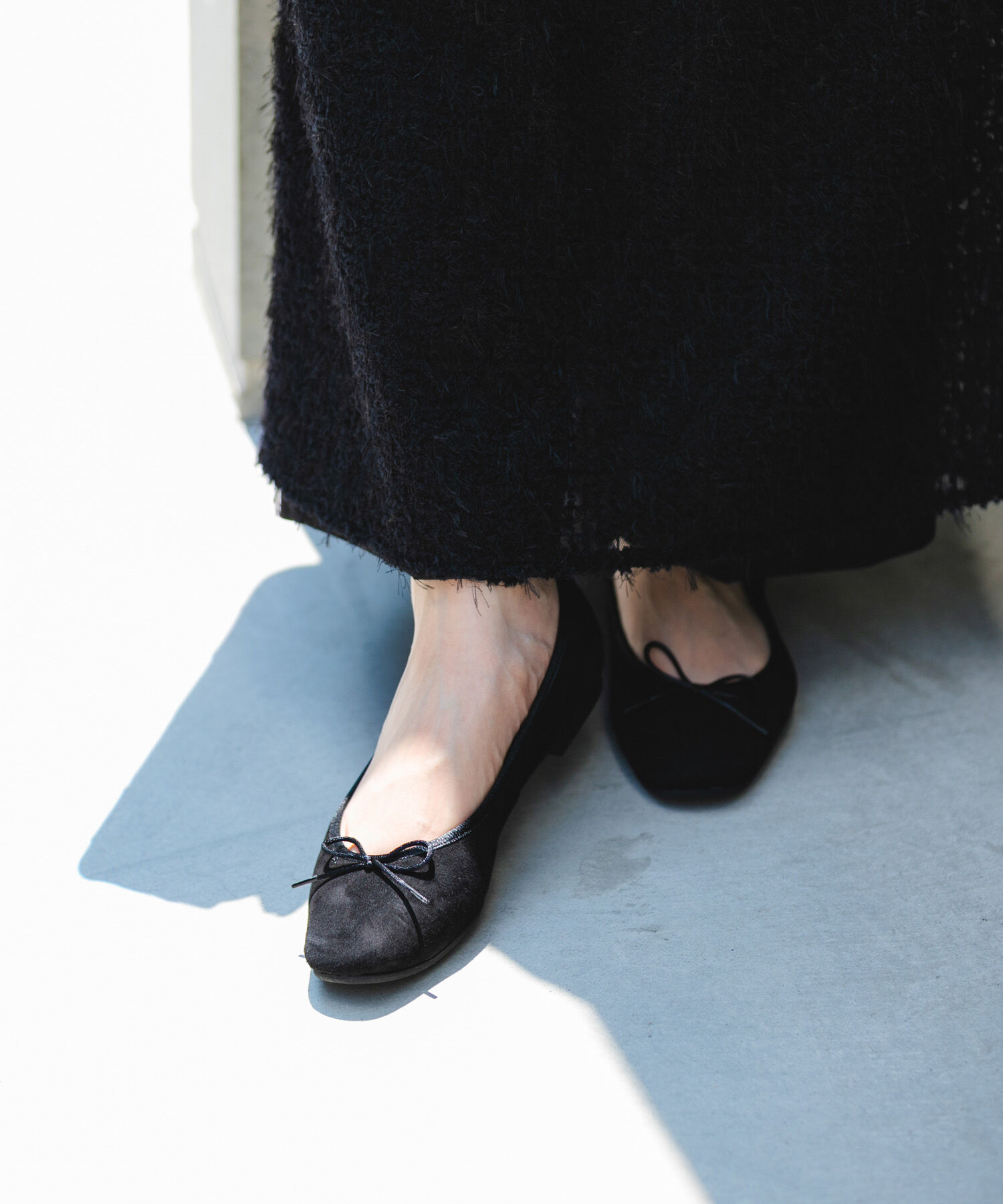 RODE SKO「『リアルレザー』シープスキンバレエシューズ」|バレエシューズ|