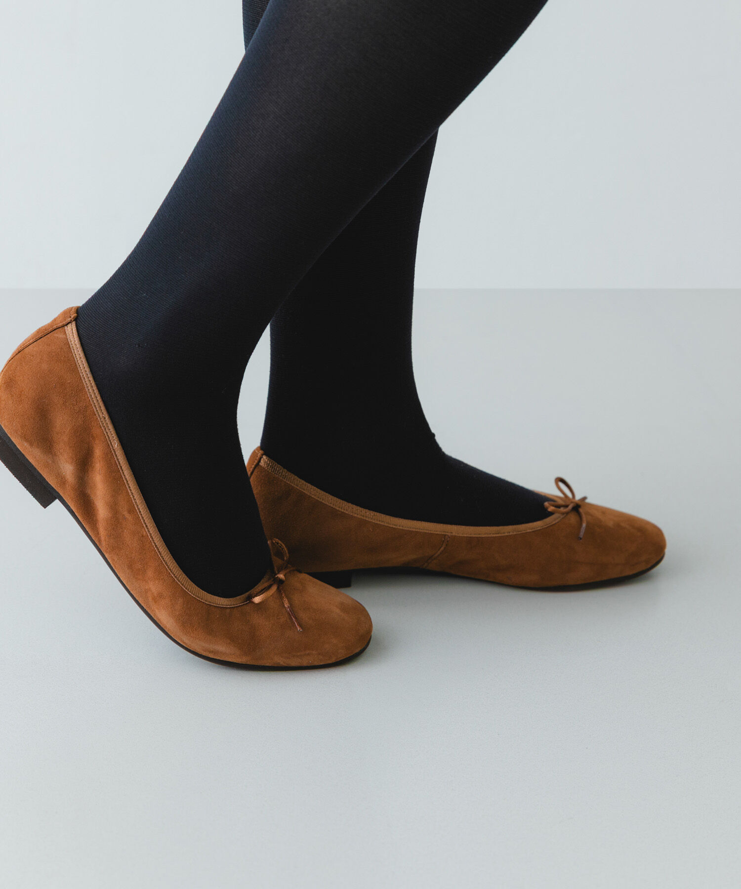 RODE SKO「『リアルレザー』シープスキンバレエシューズ」|バレエシューズ|