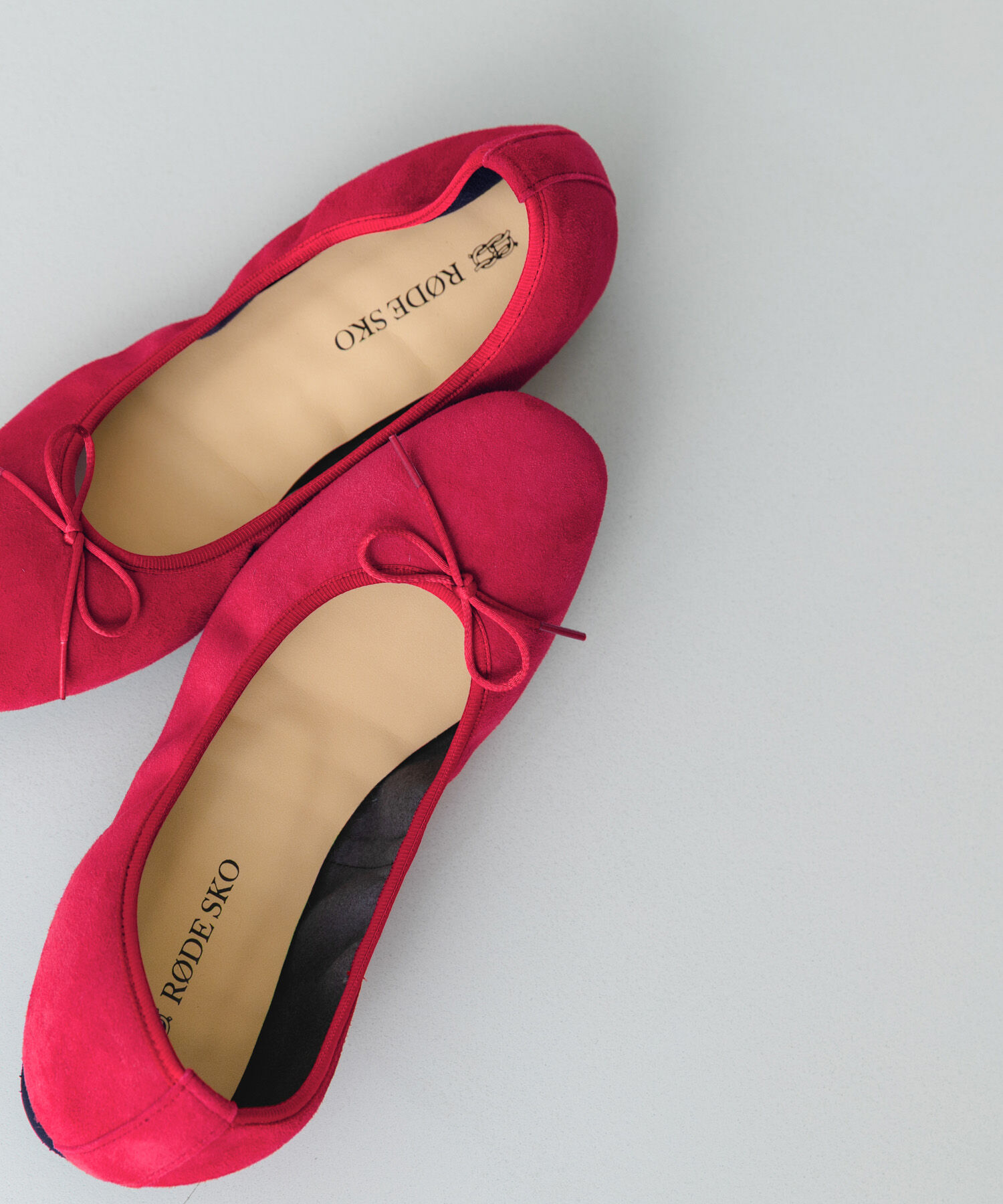 RODE SKO「『リアルレザー』シープスキンバレエシューズ」|バレエシューズ|