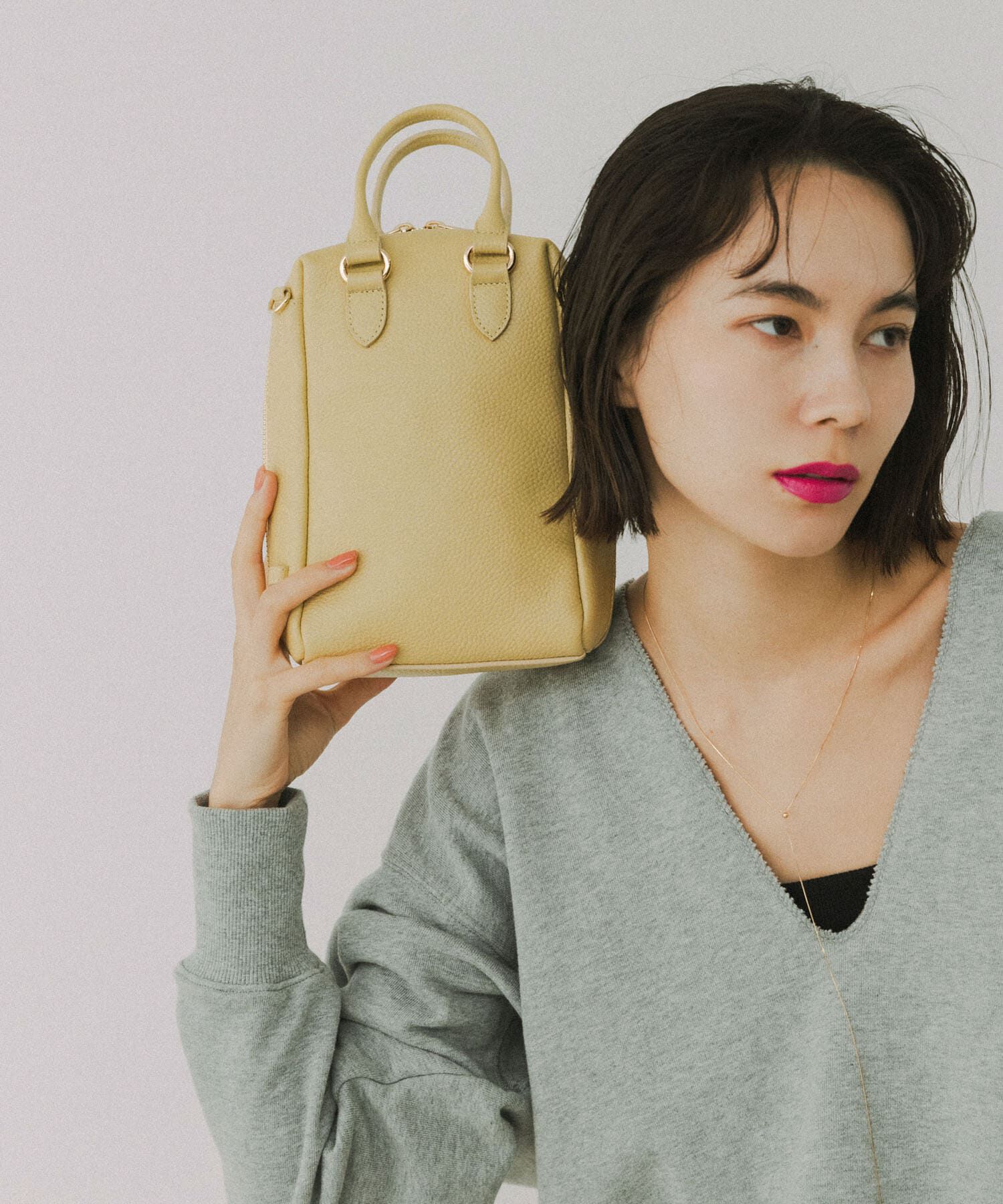 RODE SKO「『縦型』レザーミニボストンバッグ」|ボストンバッグ|