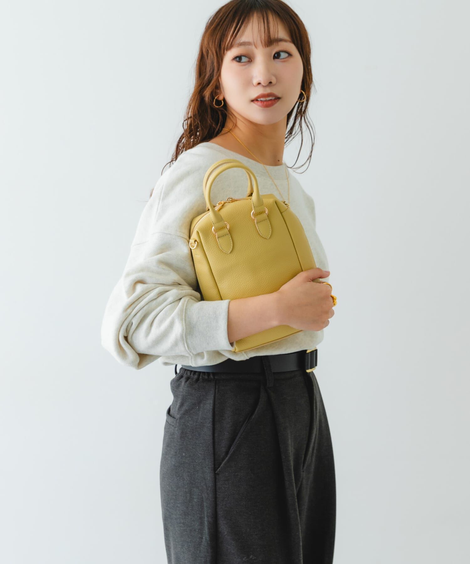 RODE SKO「『縦型』レザーミニボストンバッグ」|ボストンバッグ|