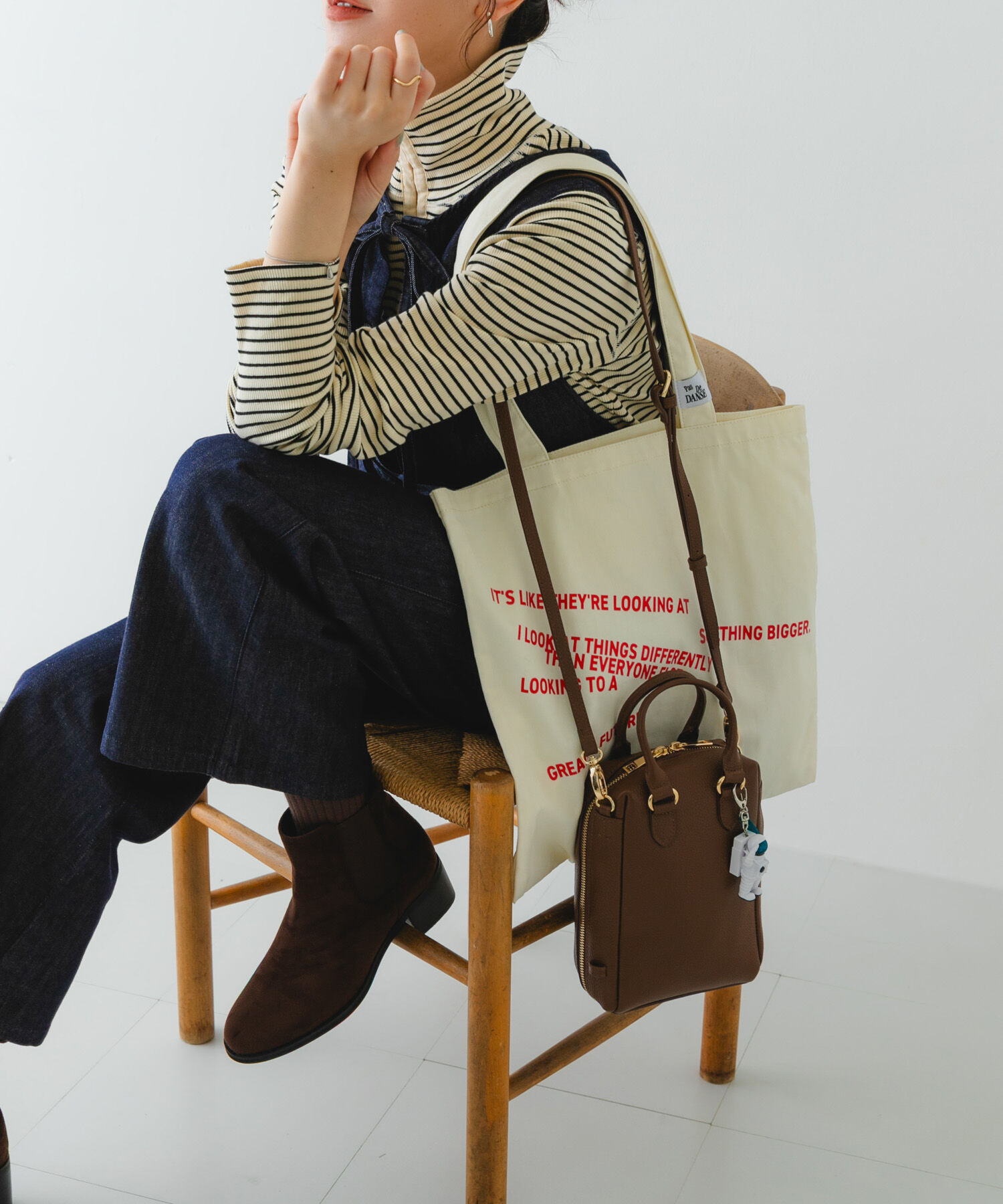 RODE SKO「『縦型』レザーミニボストンバッグ」|ボストンバッグ|