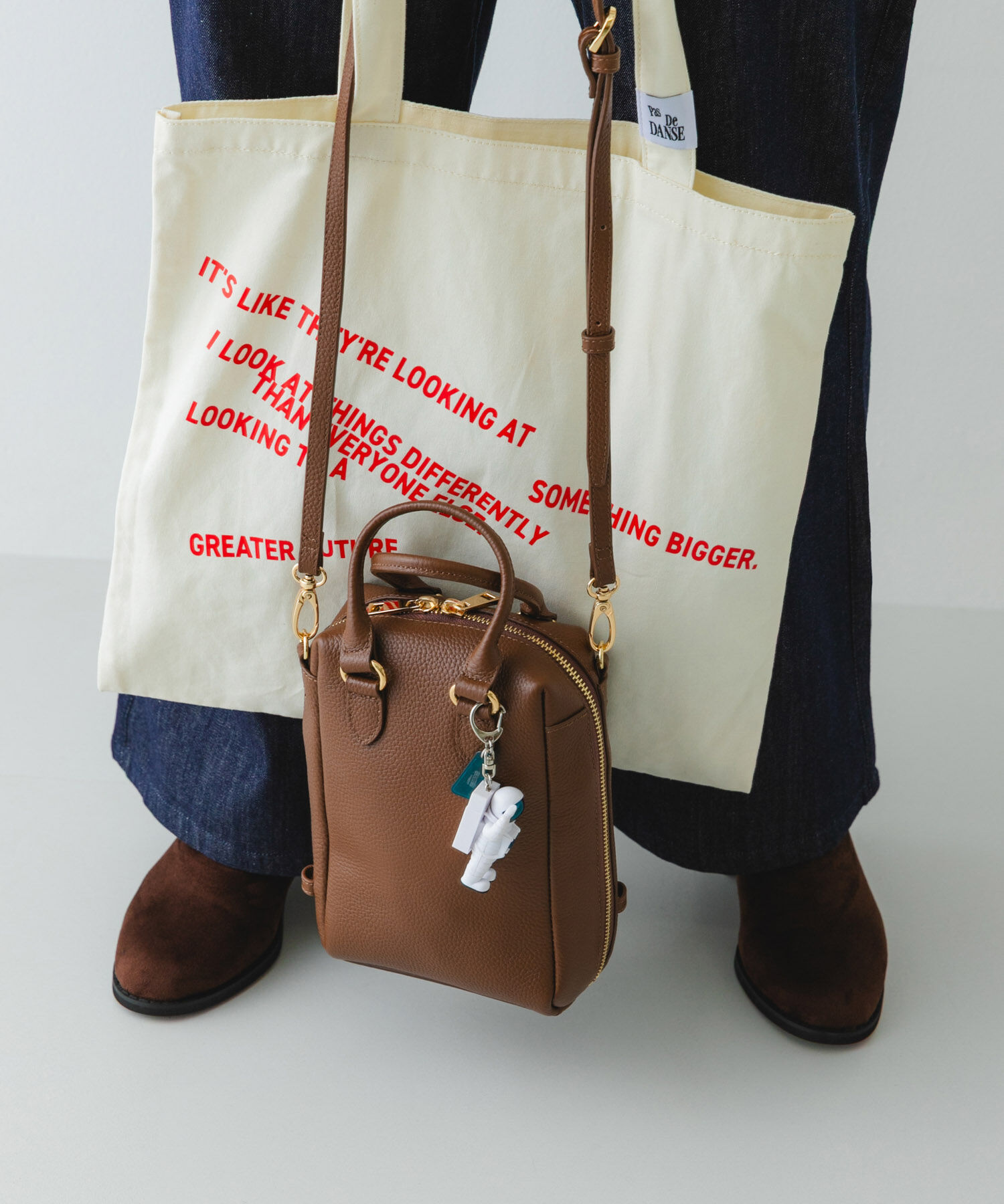 RODE SKO「『縦型』レザーミニボストンバッグ」|ボストンバッグ|