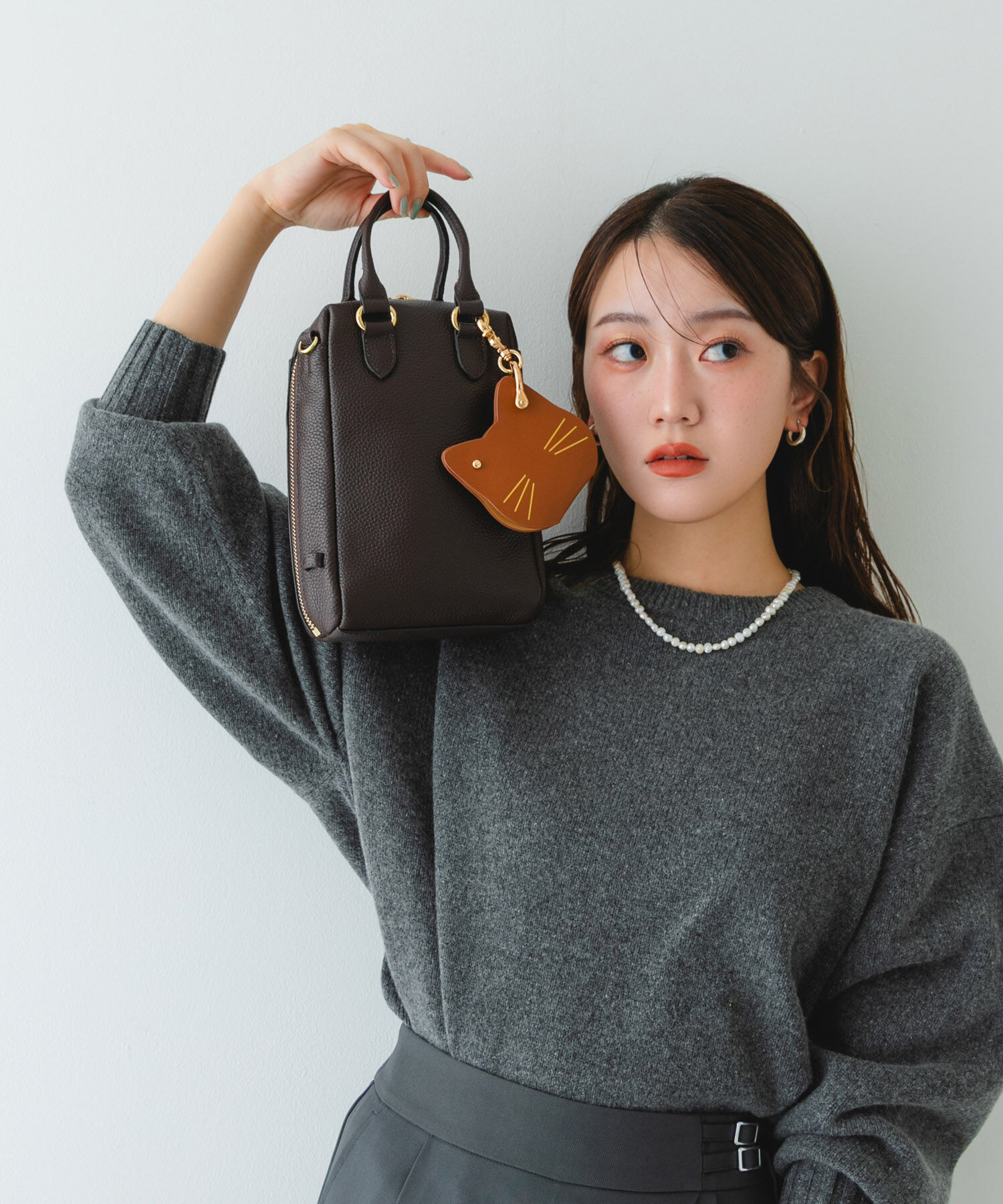 RODE SKO「『縦型』レザーミニボストンバッグ」|ボストンバッグ|